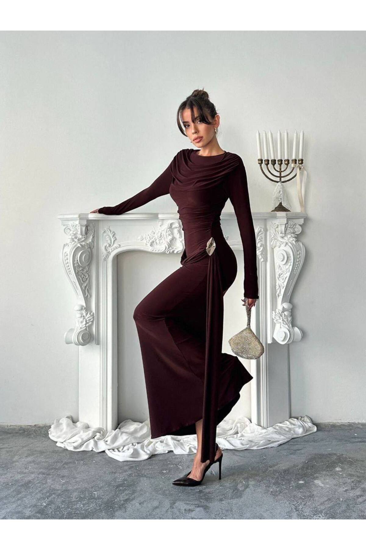 slim fit dress slacks Nova Ruffle Off Shoulder Maxi Dress