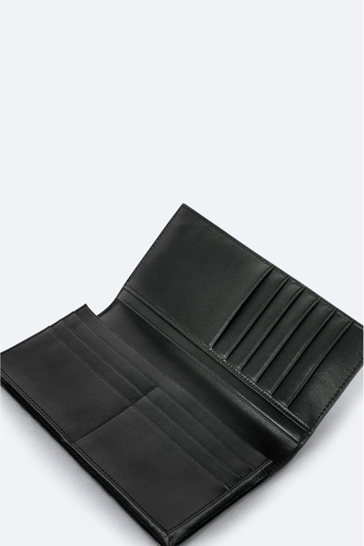 Avva  Erkek Siyah Hediye Kutulu Dokulu Cüzdan B009572 - Görsel 4