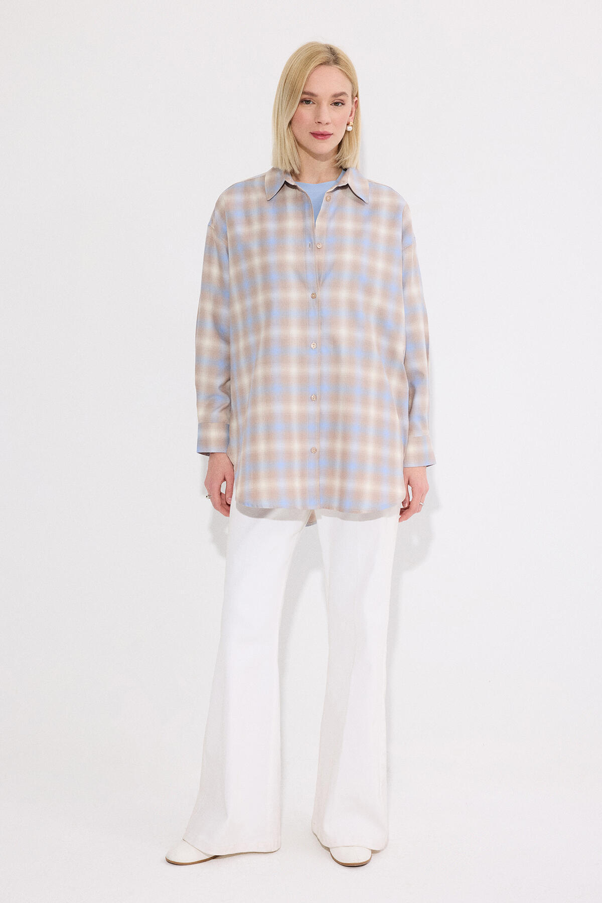 Touche Prive  EKOSELİ PAMUKLU GÖMLEK