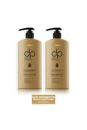dp Daily Perfection Şampuan Çam Terebentin 800 ml X 2 Adet