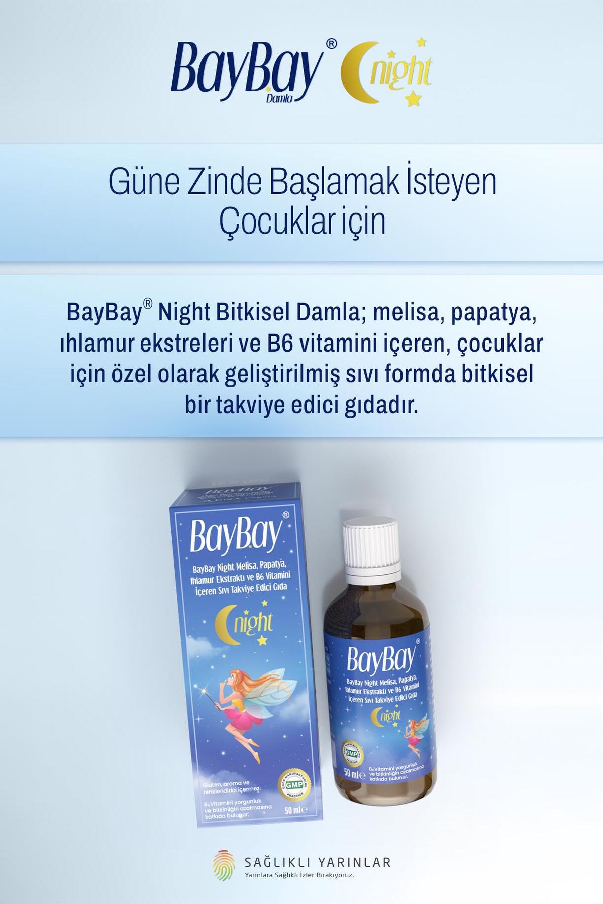 BayBay Night Damla 50 Ml 2 Adet fotoğrafı 2 (önizleme)