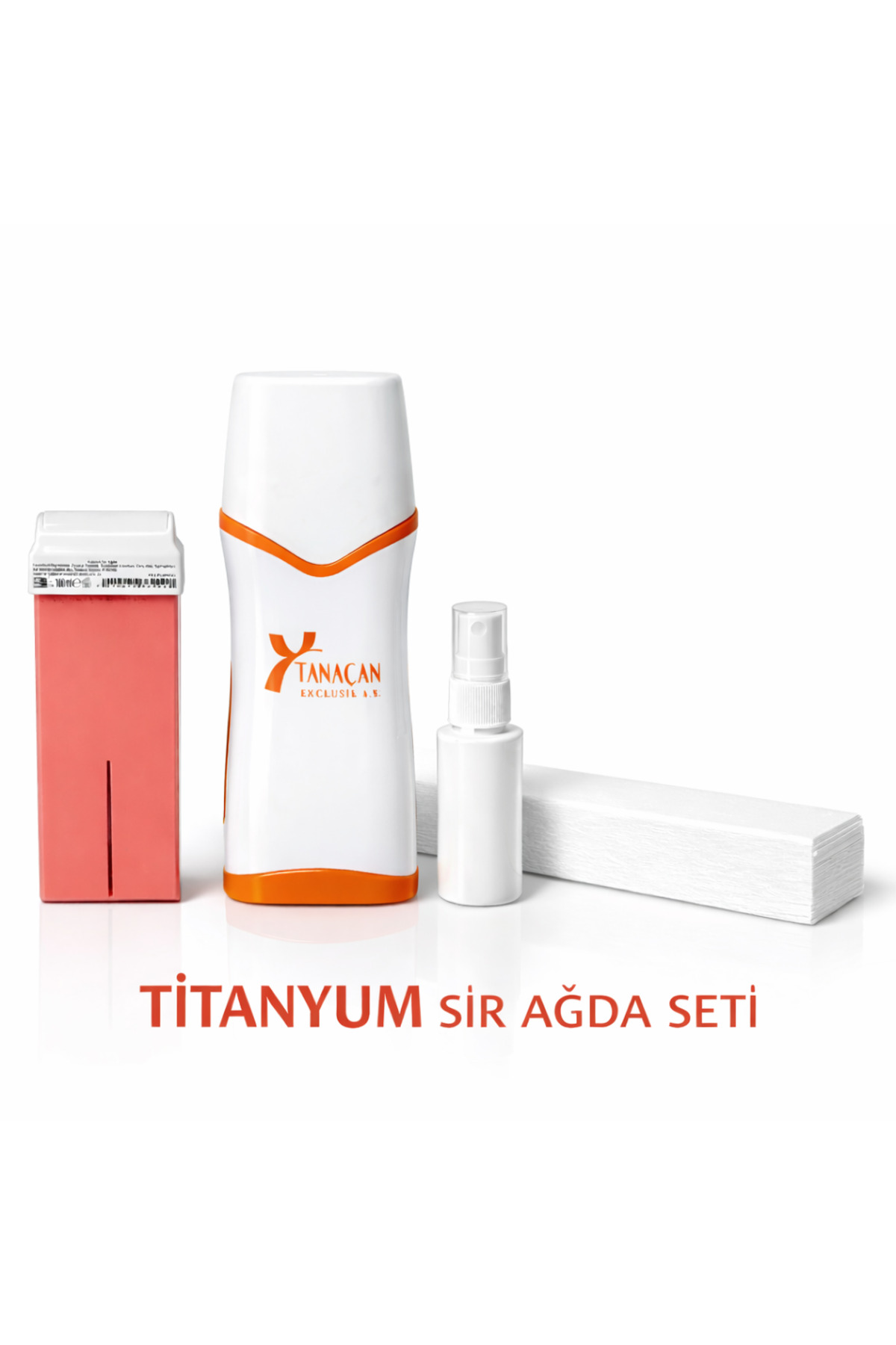 Depilissima Profesyonel Kartuş Ağda Seti 100 Ml Titanyum — 3205111240054