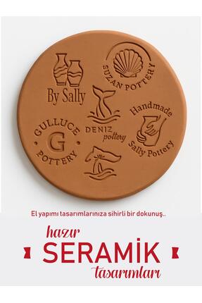 MÜHÜRŞAH Kişiye Özel Seramik-Kil Mührü ( 2,5 cm )