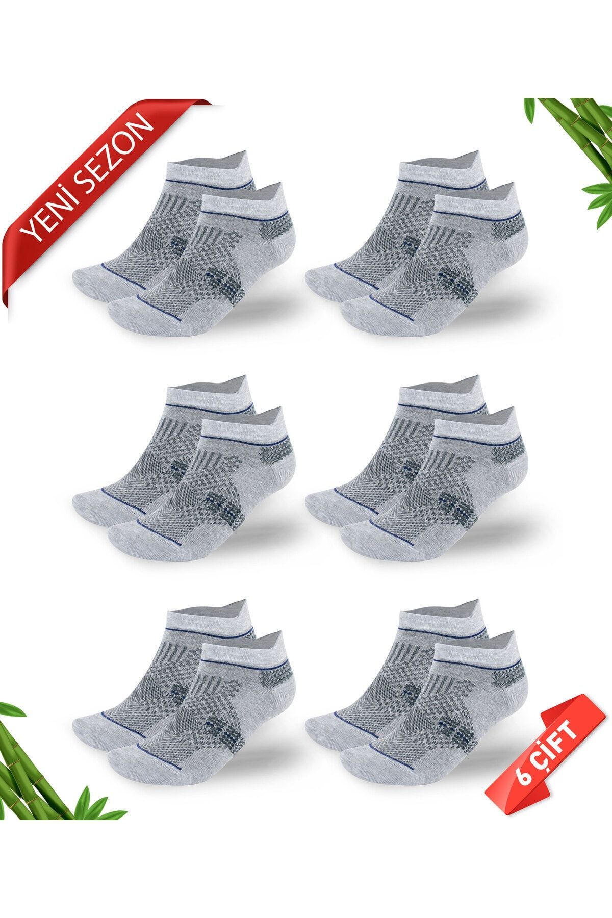 Premium Seamless Eared Bamboo Super Booties Socks
