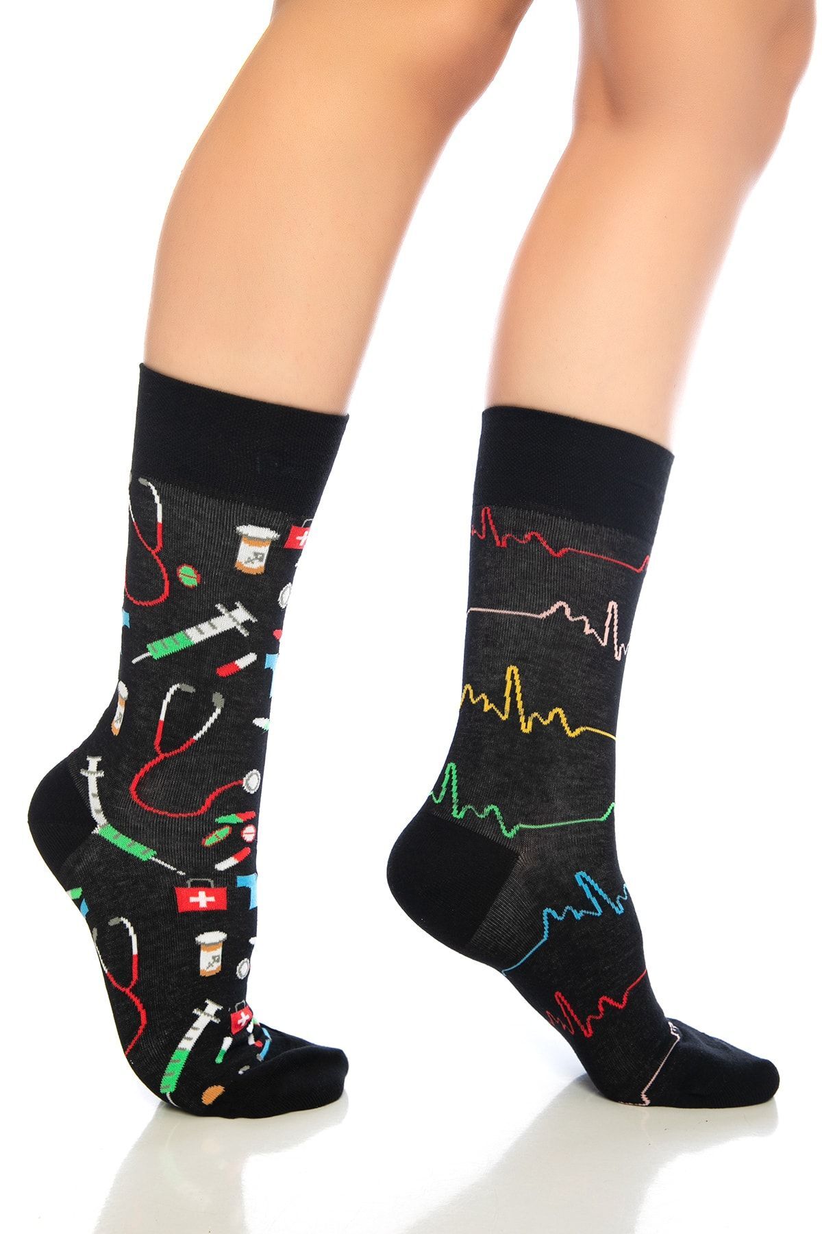 Combed Cotton Colored Socks