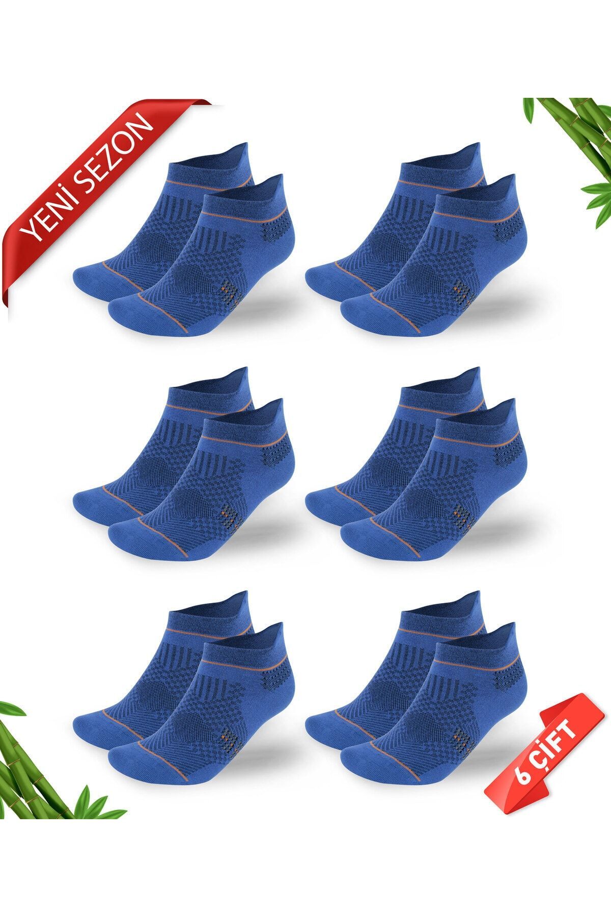 Premium Seamless Eared Bamboo Super Booties Socks