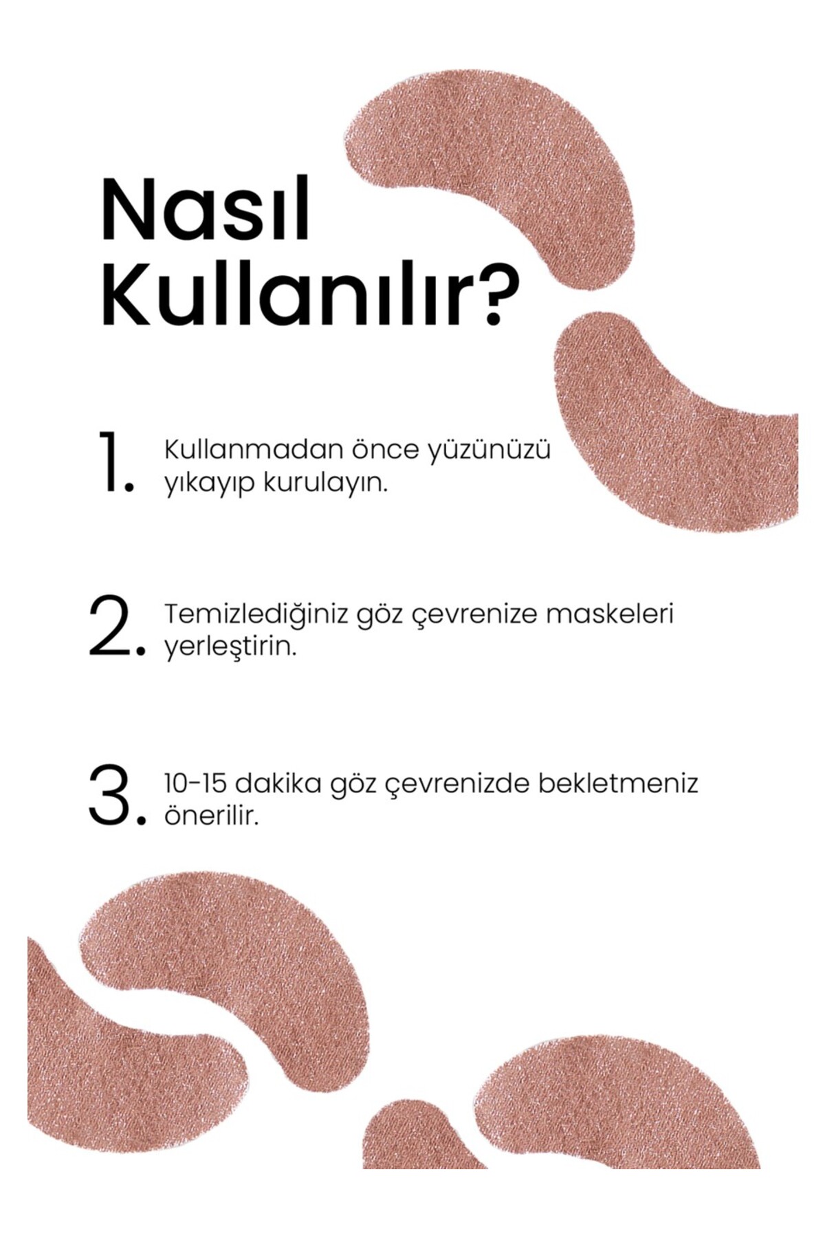 the fair. Nemlendirici Cilt Bakım Serumu ve Dermal 3 Katmanlı Rose Gold Göz Maskesi 4 Gr — CAFFB3ROSEMASKESET-A — تصویر 9 از 9