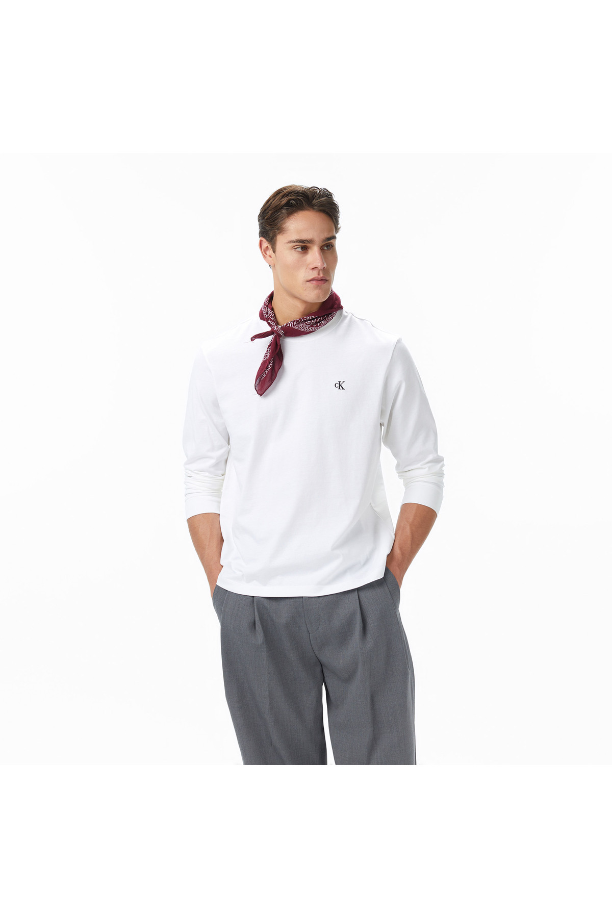 تیشرتمردانهCalvin Kleinسفید تیشرتمردانهCalvin Kleinسفید