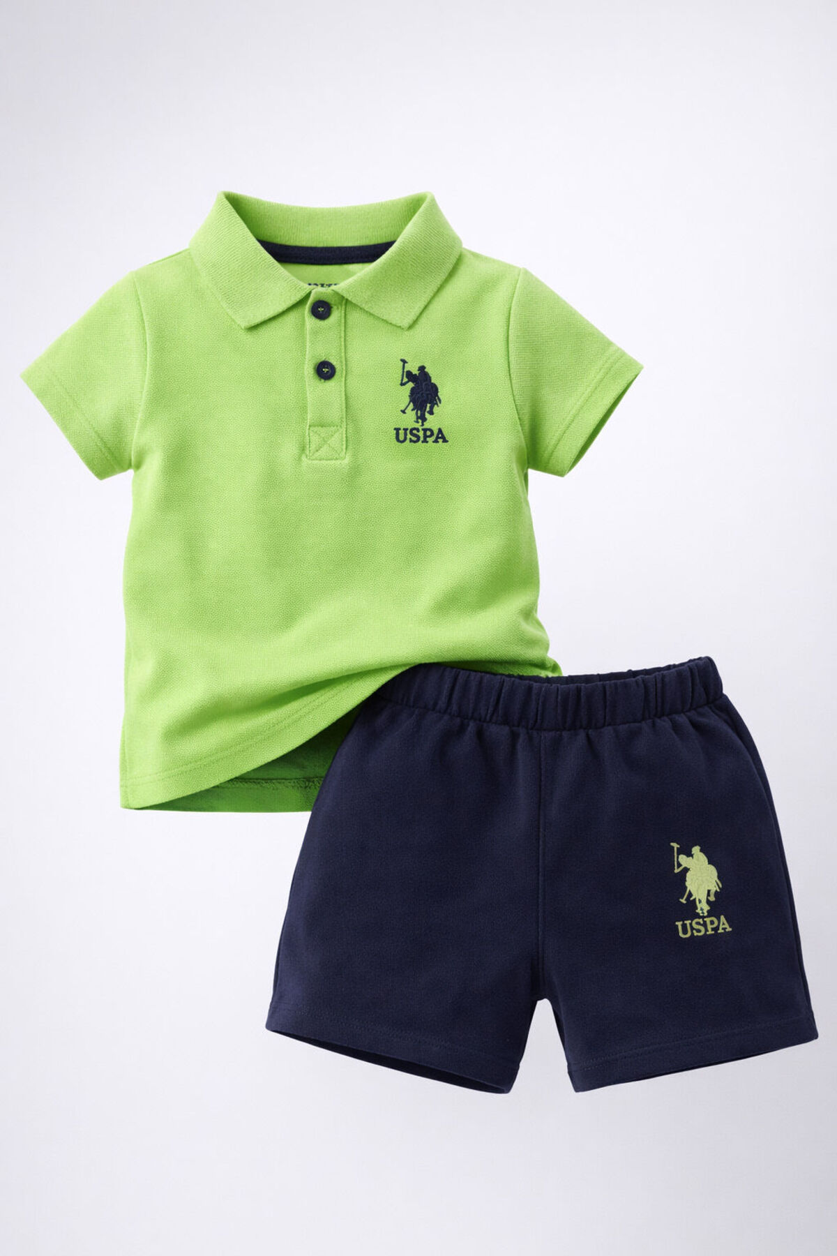 U.S. Polo Assn. U.S. Polo Assn Erkek Bebek Yeşil Takım fotoğrafı 5 (önizleme)