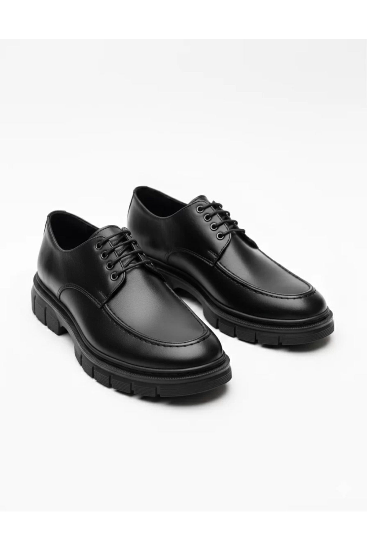 BOA  BA0237 Bağcıklı Klasik Yüksek Taban Casual Erkek Ayakkabı - Görsel 6
