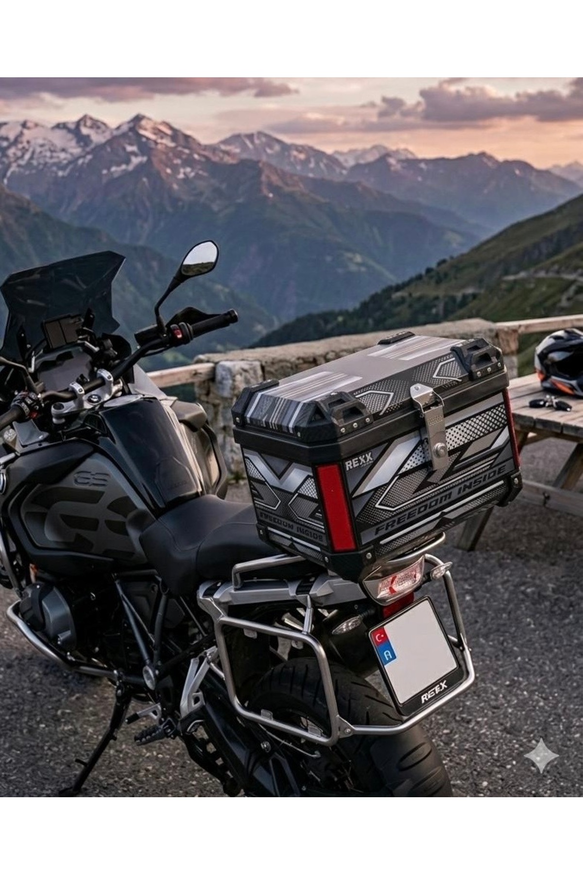REXX 45 LİTRE ABS MOTOSİKLET ARKA ÇANTA ADVENTURE - Fiyatı, Yorumları