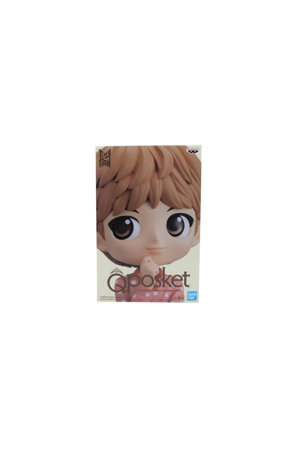 Banpresto TINYTAN Dynamite - Jin (BTS) - Q Posket Statuetta PVC 14cm, Licenza Ufficiale