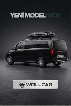 WOLLCAR 650LT PORT BAGAJ P.BLACK PARLAK SIYAH