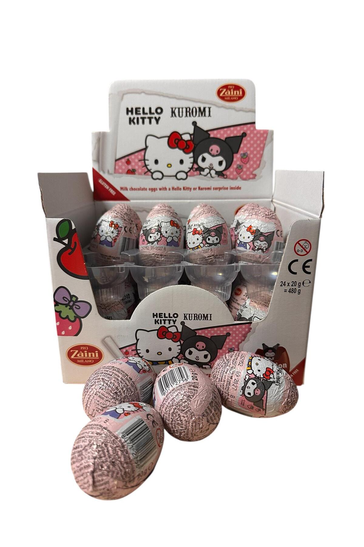 Pofika ZAİNİ Hello Kitty Glutensiz Çikolatalı Sürpriz Yumurta 20