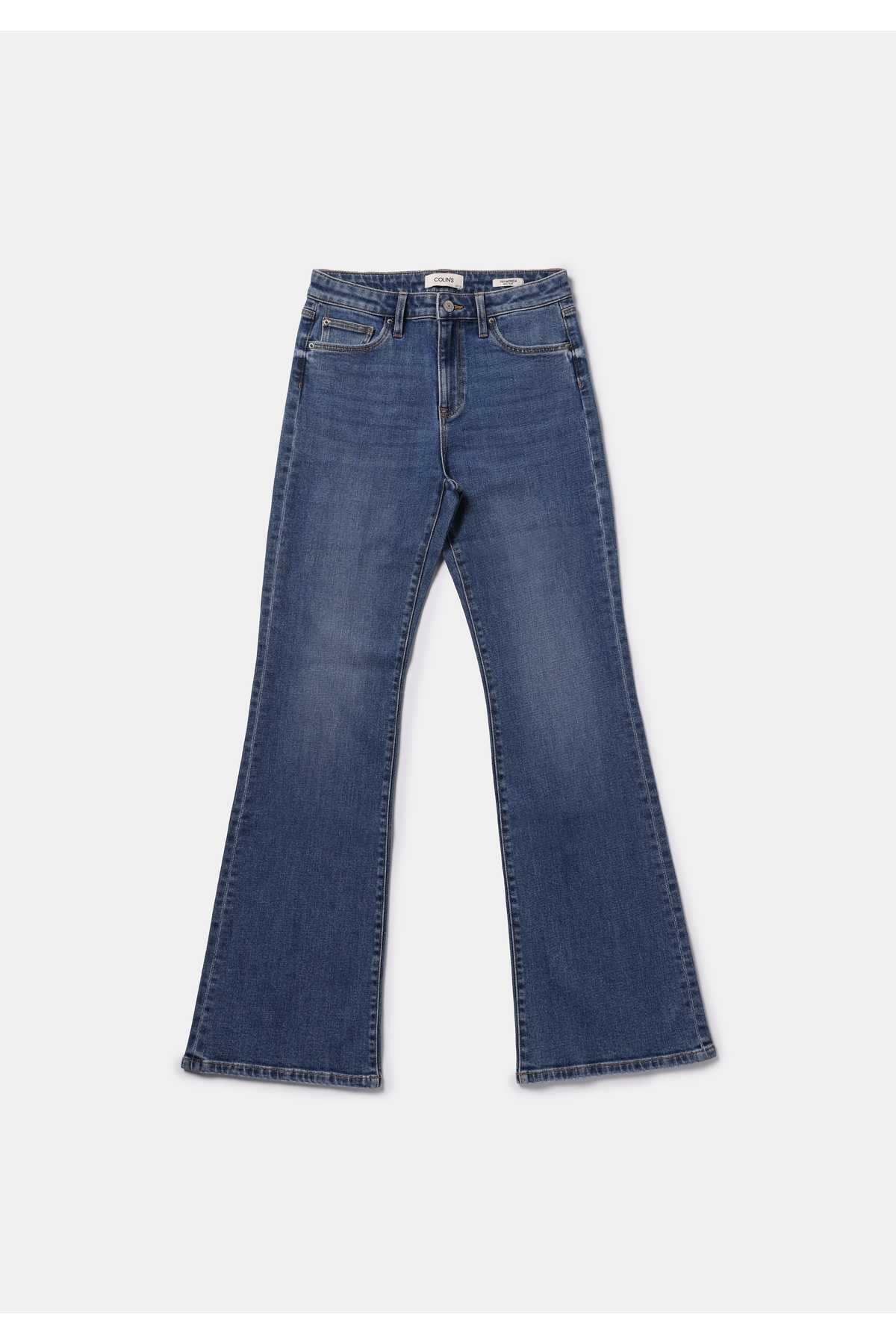 Colin’s  Regular Fit Kadın Light İndigo Denim Jean Pantolon - Görsel 7