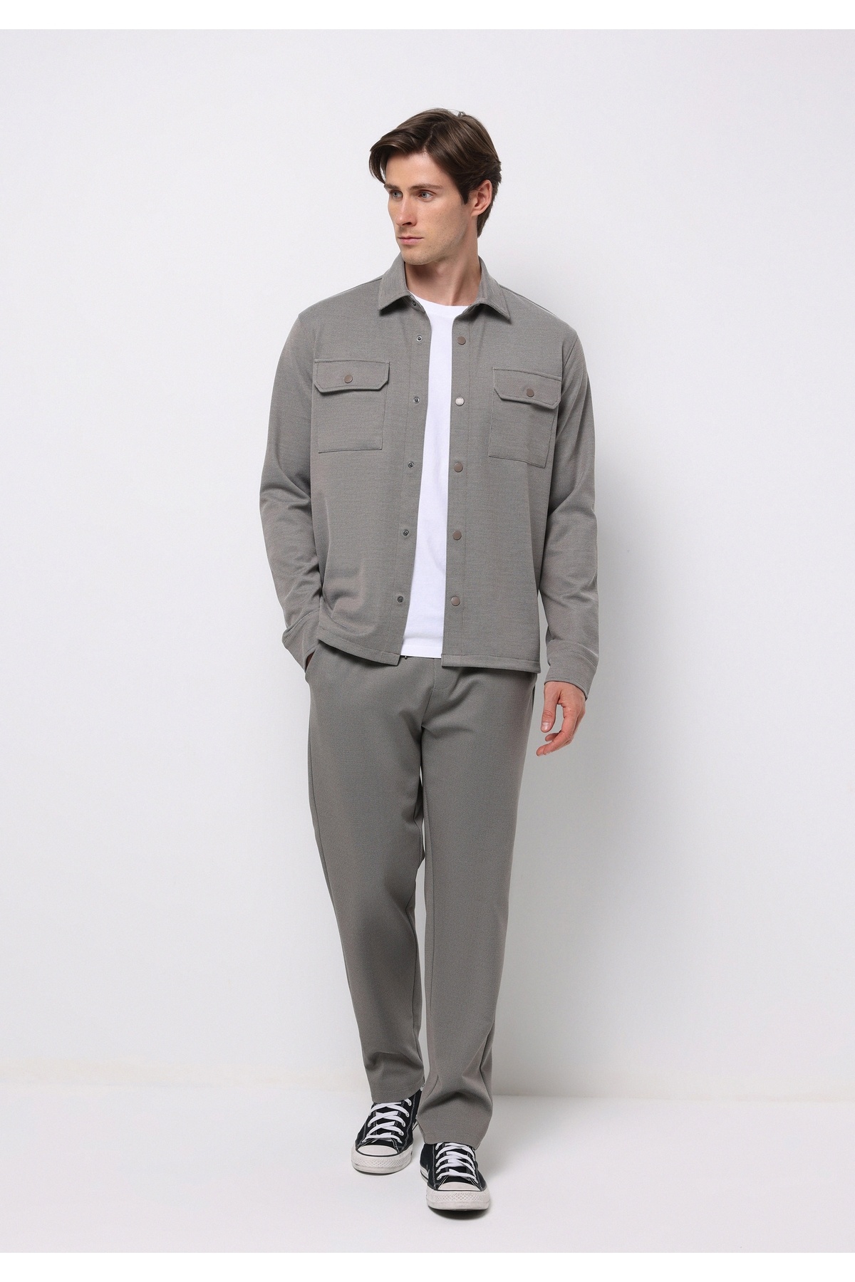 Colin’s  Regular Fit Erkek Gri Ceket - Görsel 3