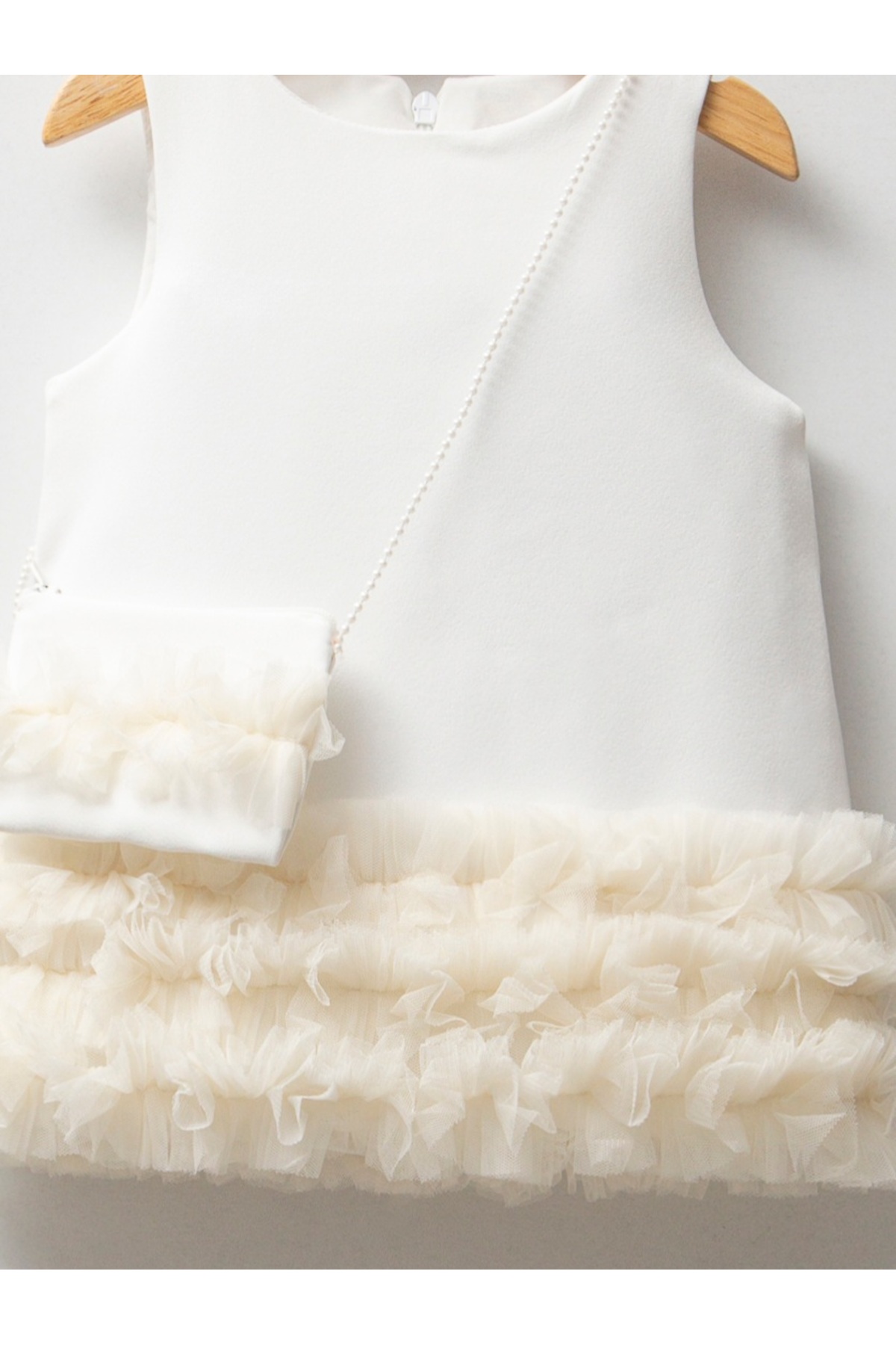 YUSALİ LULU KIZ BEBEK DOĞUMGÜNÜ/PARTİ/ ÖZEL GÜN ELBİSE GELİNLİK fotoğrafı 2 (önizleme)