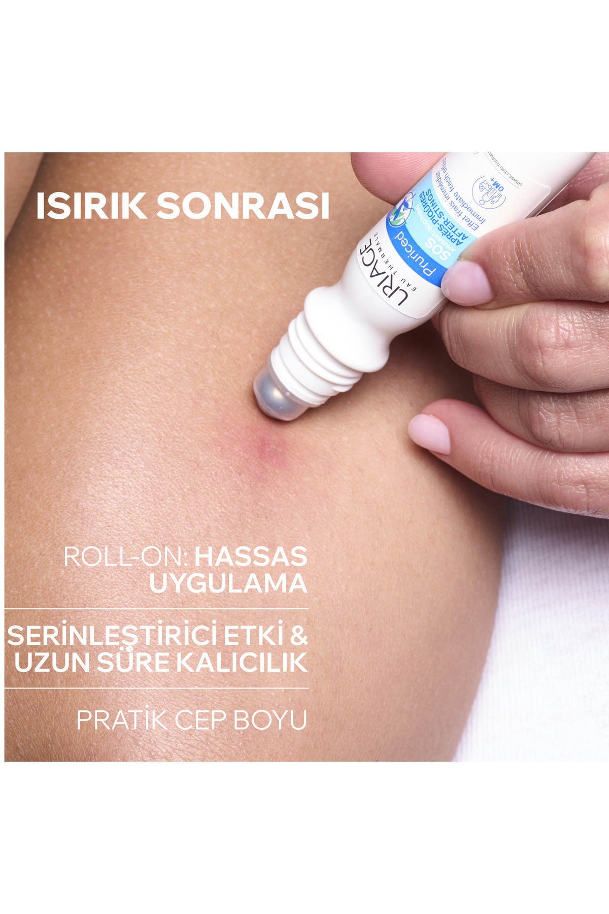 PRURICED Hissini آنی تسکین‌دهنده SOS رول-آن ۱۵ میلی‌لیتر