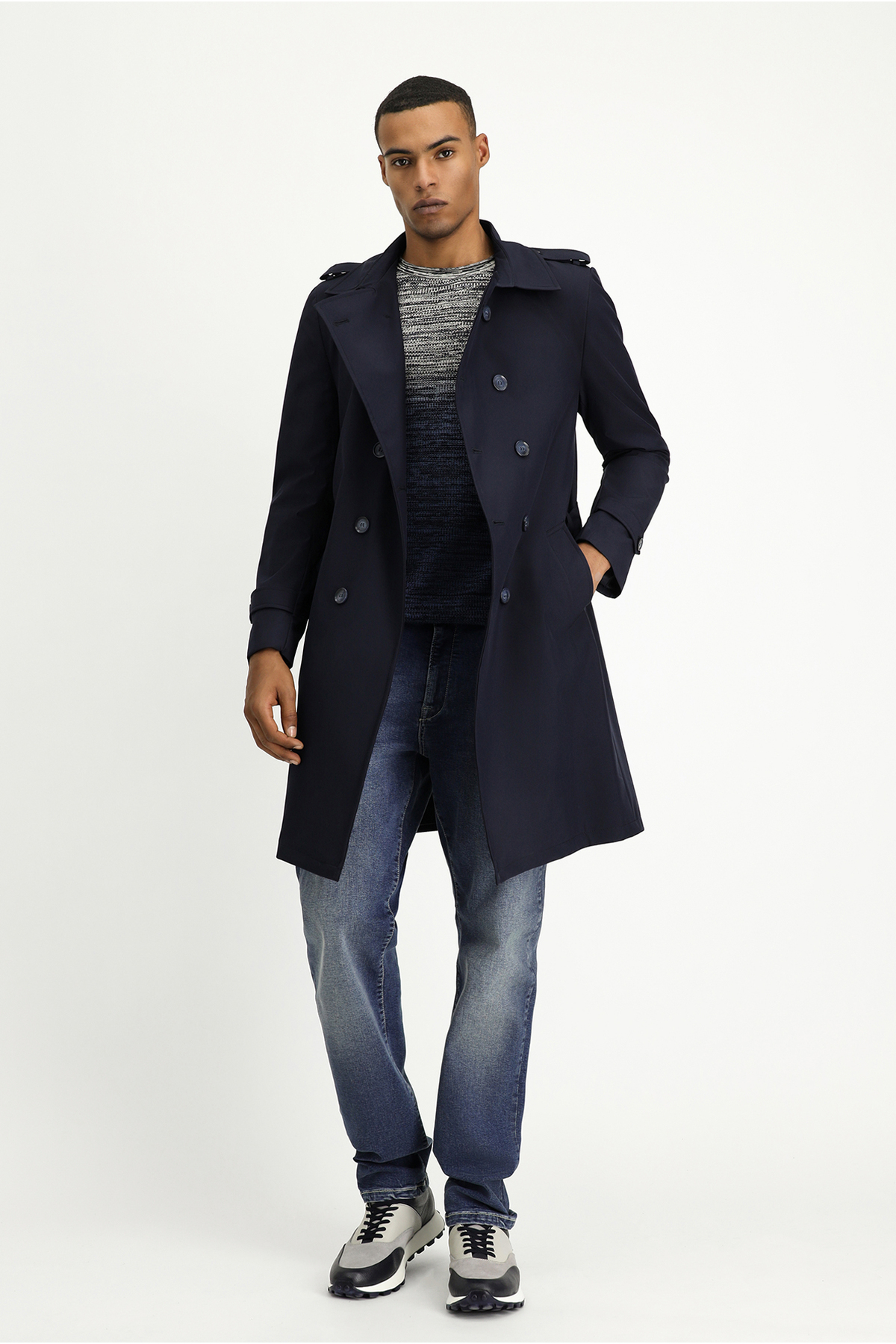 Kiğılı  Kruvaze Pardösü & Trençkot - Görsel 3