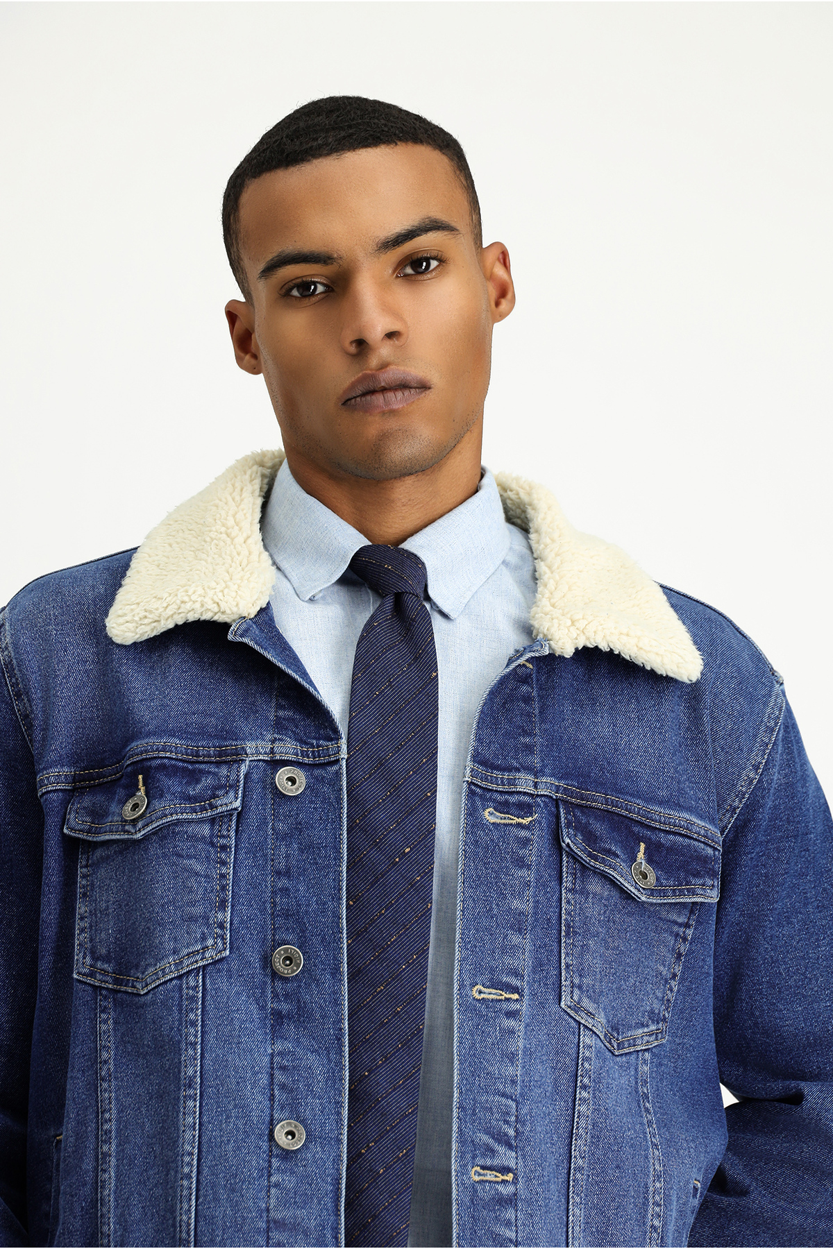 【美品✨】L'Appartement Boys denim Jacket 金釦 Kiğılı Sports Cotton Denim Jacket Coats- Trendyol