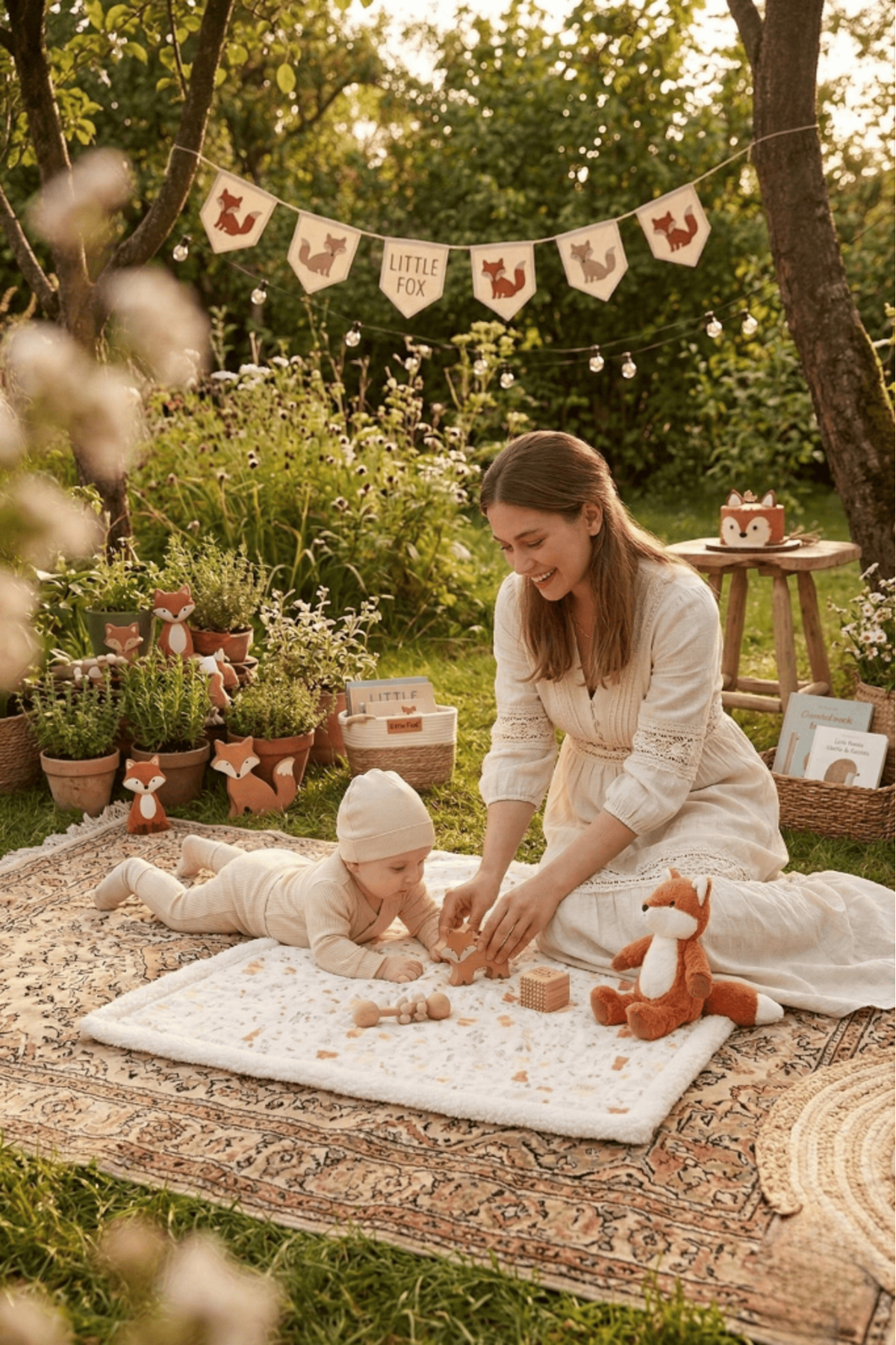 LUCKKA Puffy Bebek Battaniyesi 70x100 cm Koyun Tüylü Müslin Battaniye - ZTPUF00 fotoğrafı 3 (önizleme)