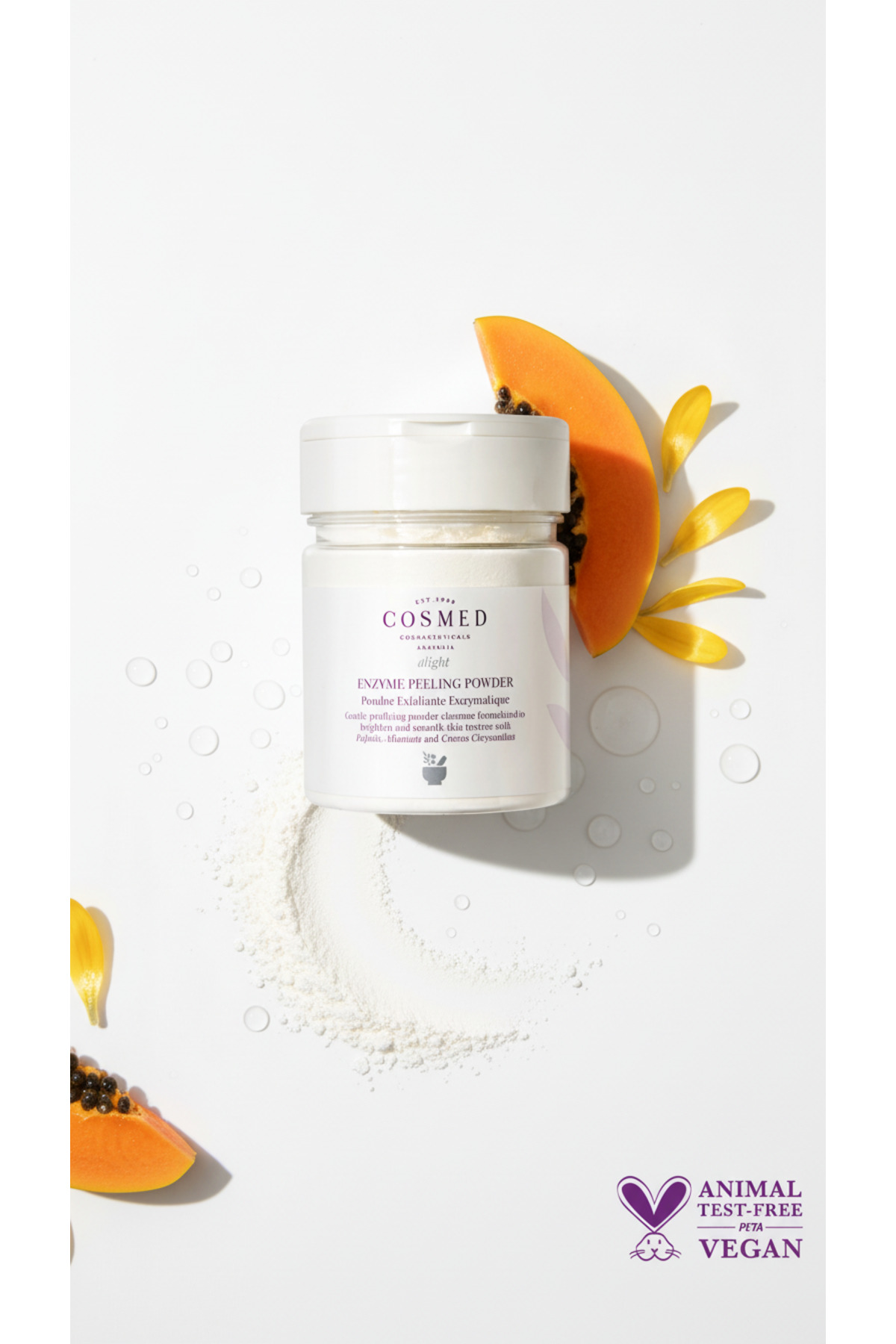 Arındırıcı ve Aydınlatıcı Toz Temizleyici/ Alight ENZYME PEELING POWDER 75GR — 20401 — تصویر 3 از 7