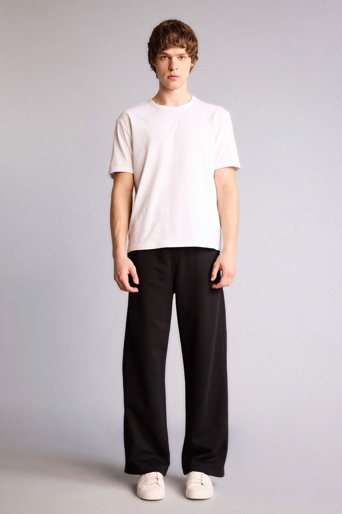Defacto Baggy Fit Wide Leg Pants H3027Ax26Sp