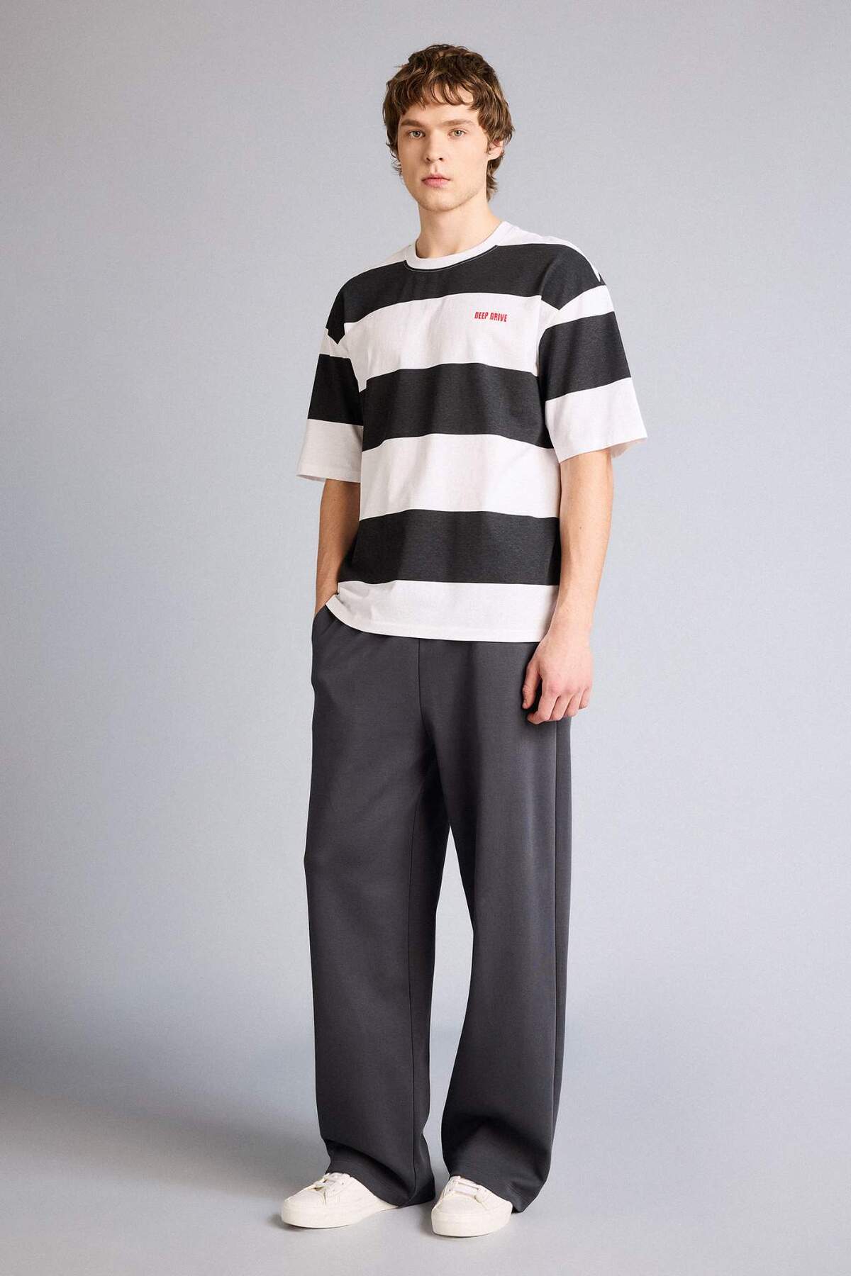 DeFacto BAGGY Fit Geniş Paça Pantolon H3094AX26SP