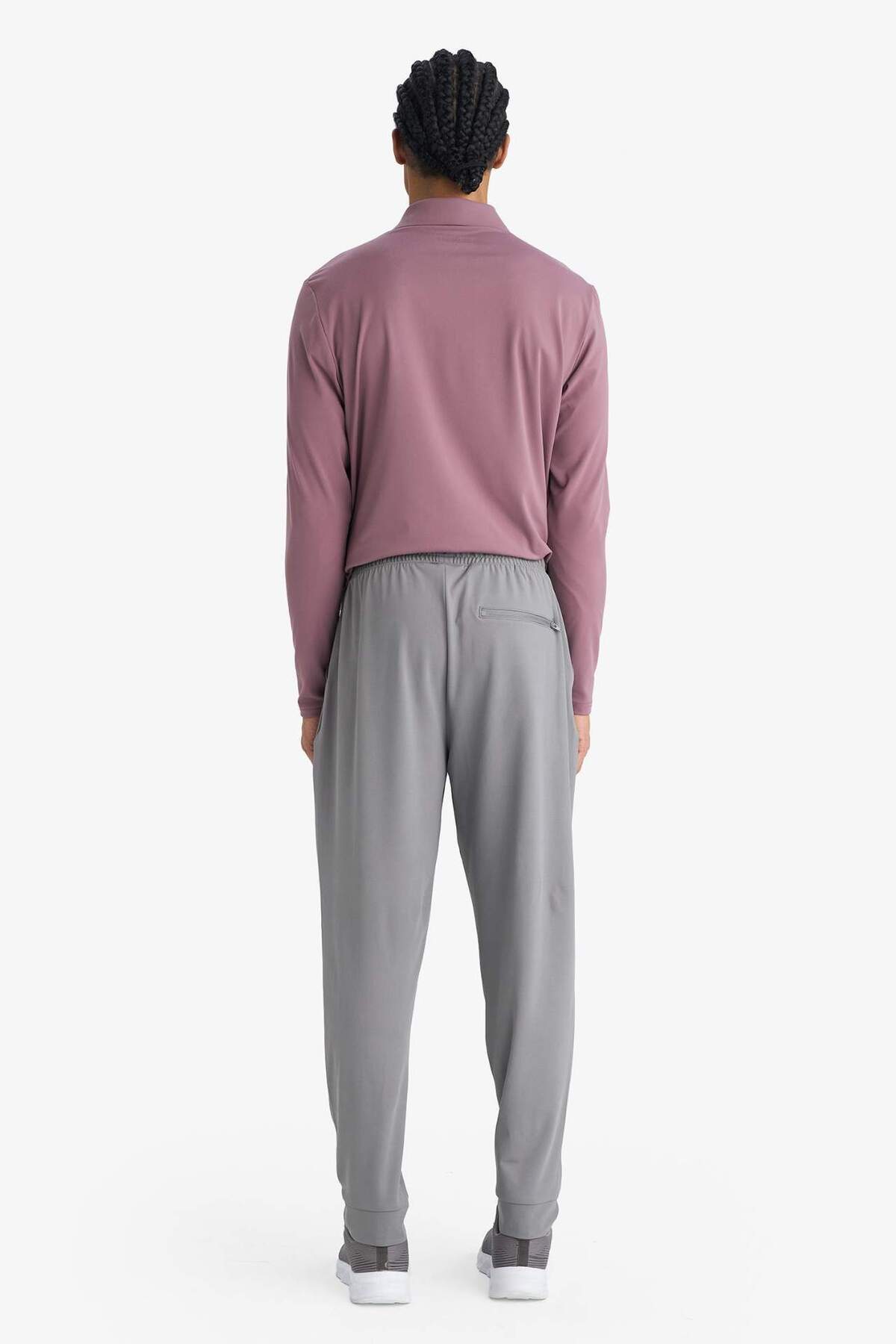 DeFacto Slım Fit Standart Paça Jogger D7240AX26SP görsel 5