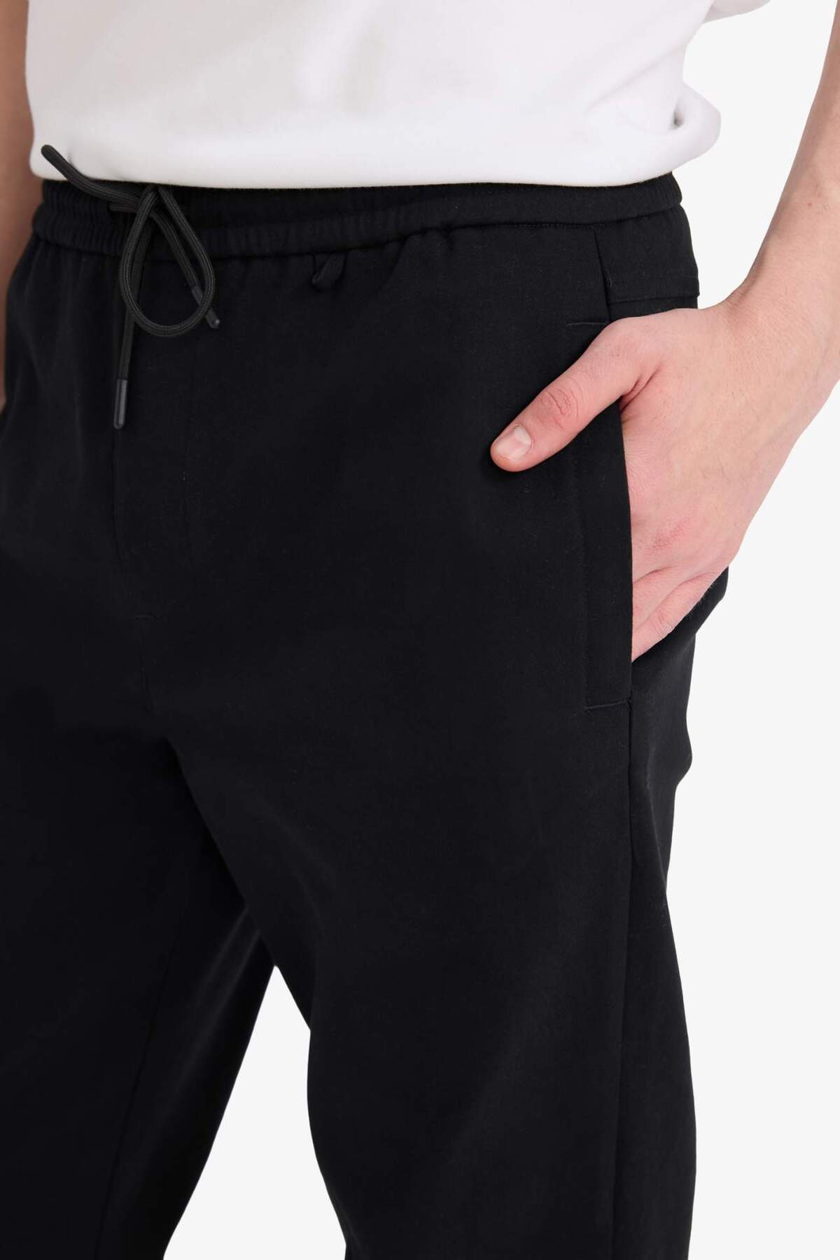 REGULAR Fit Jogger Pantolon F8211AX26SP — مشکی — تصویر 4 از 5