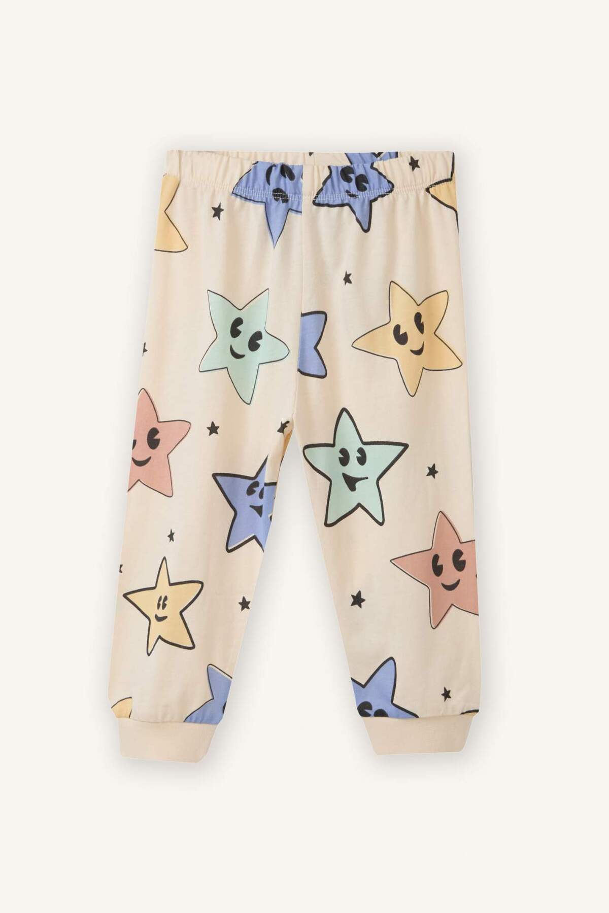 Defacto %100 Pamuklu Desenli 2'li Pijama Takımı Erkek Bebek G8845A526SP fotoğrafı 2 (önizleme)