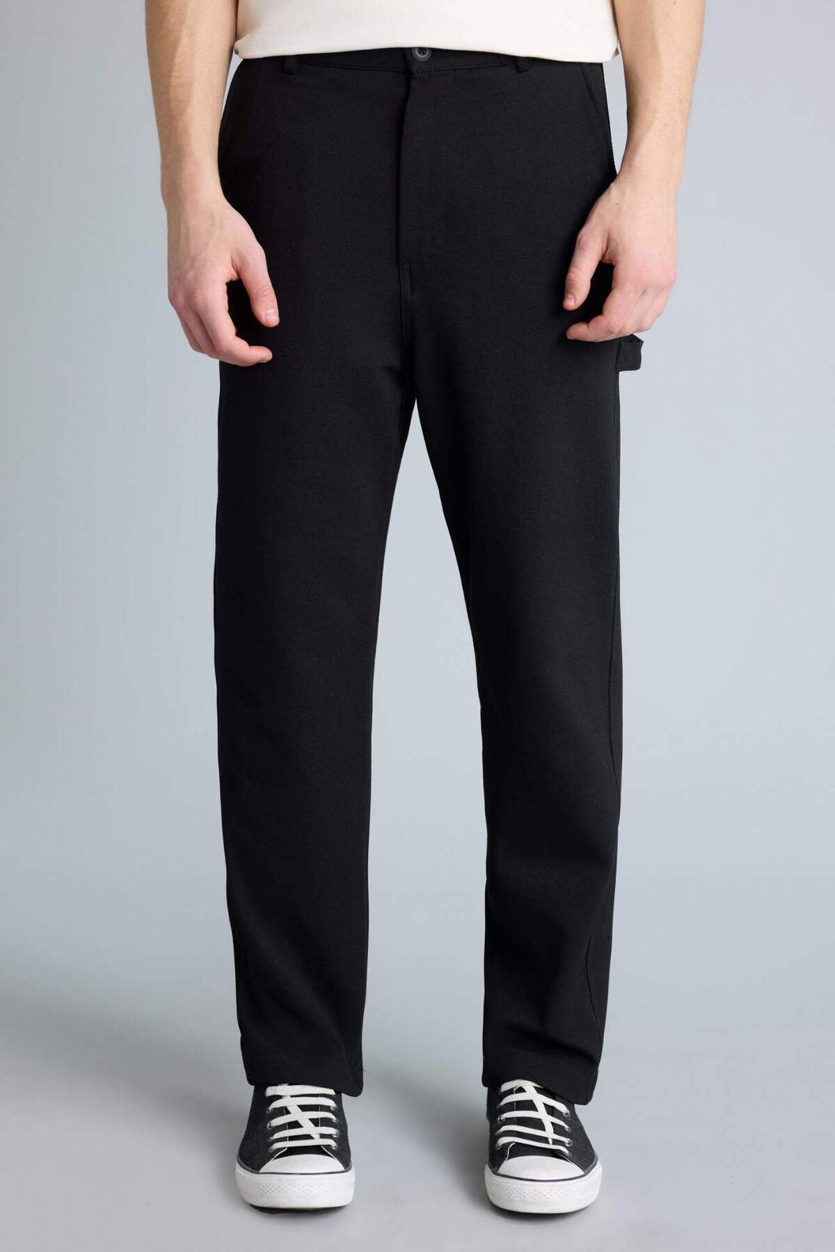 Modern Fit Pantolon H1417AX26SP — مشکی — تصویر 4 از 7