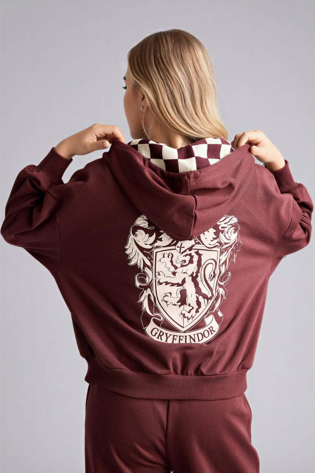 Harry Potter Oversize Hooded Zippered Sweatshirt H0242AX26SP