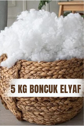 Elyaf Sepeti Boncuk Elyaf Özel Üretim Yapışma Yapmaz 5 kg