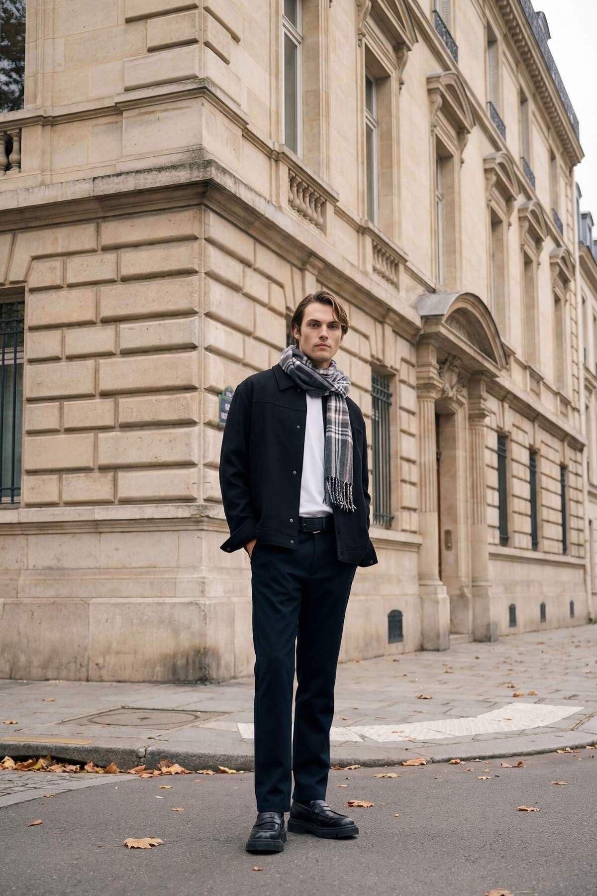 DeFacto REGULAR Fit Erkek Pamuklu Smart-Casual Pantolon G1076AX26SP görsel 2
