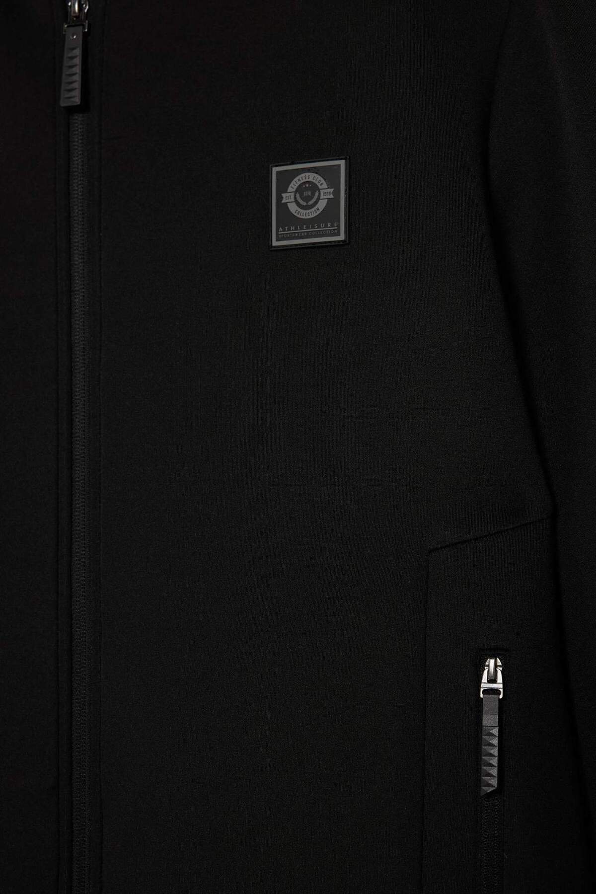 Defacto  Slım Fıt Kolej Yaka Bomber Hırka G3005AX26SP - Görsel 6