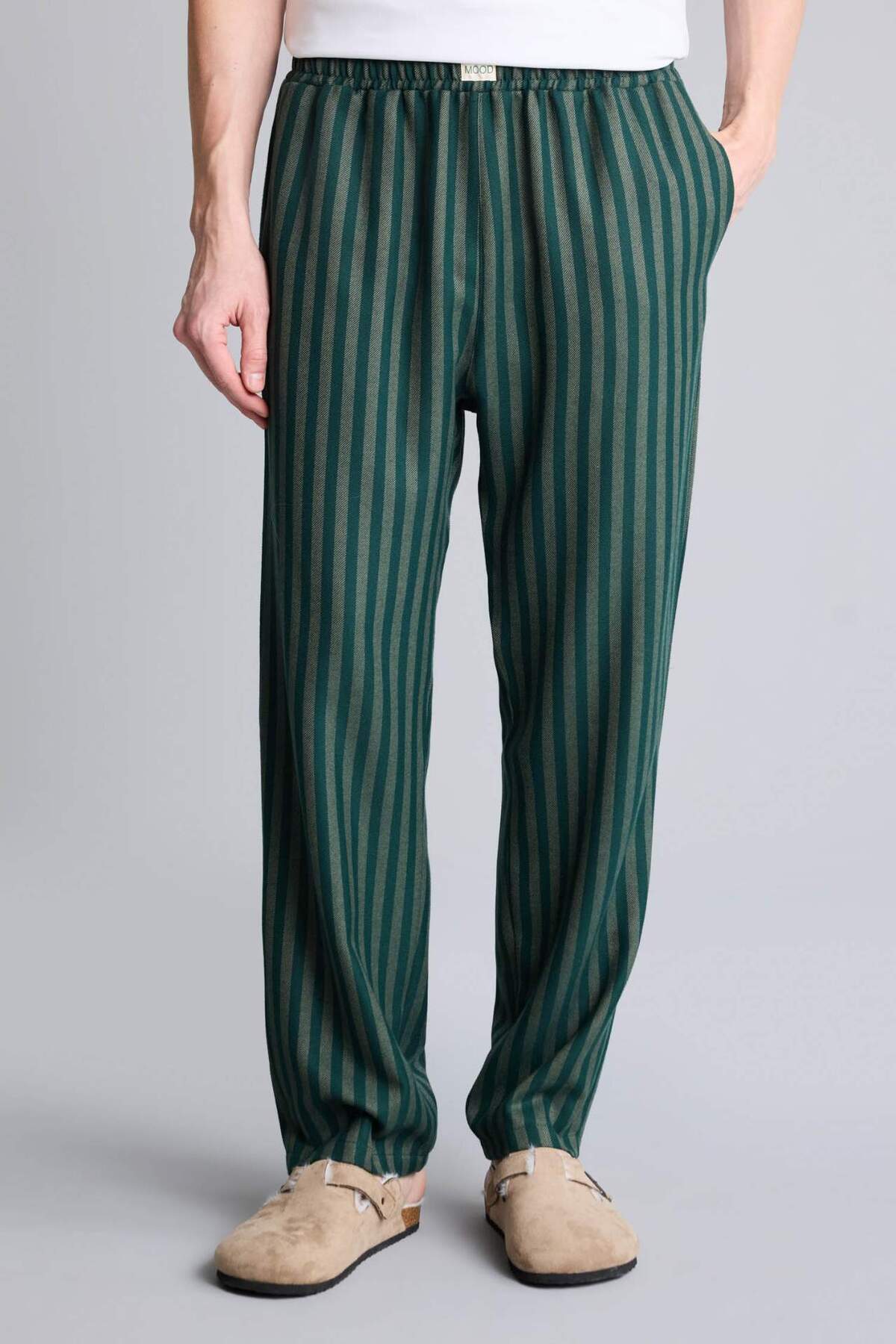 DeFacto Regular Fit Uzun Boy Flanel Alt G9633AX26SP görsel 3