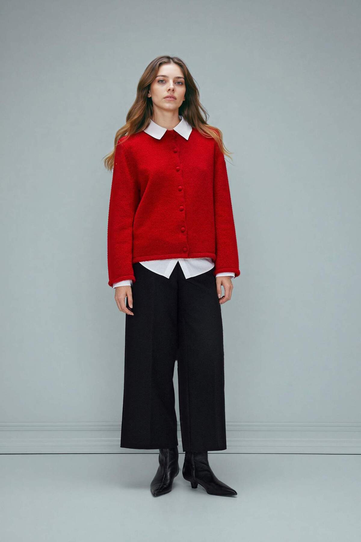 Defacto  Regular Fit Triko Hırka G8578AX26SP - Görsel 2