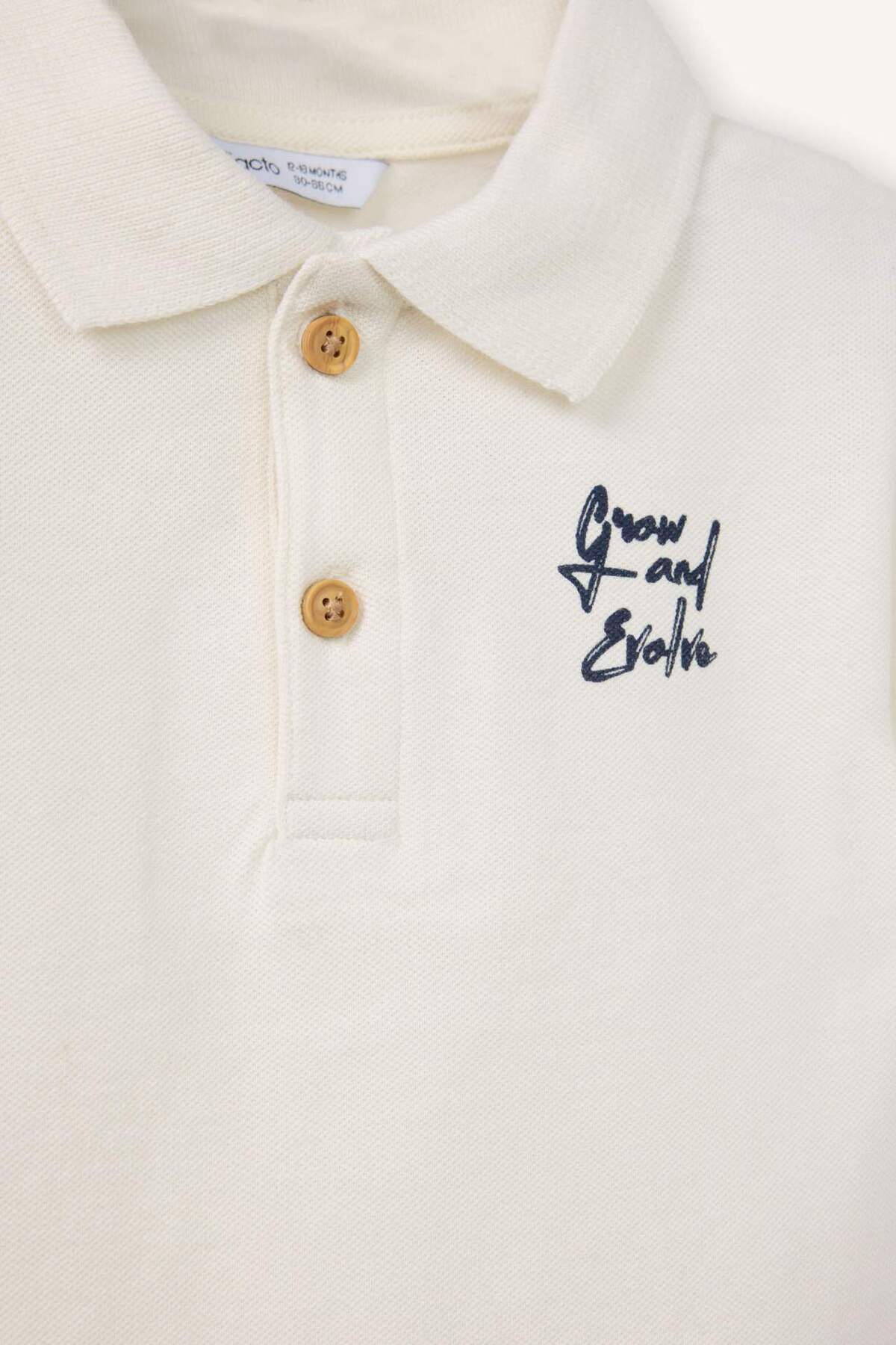 Defacto Oversize Baskılı Pike Tişört Erkek Bebek G5923A526SM fotoğrafı 2 (önizleme)