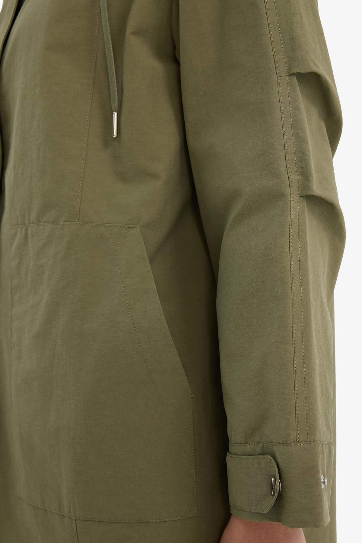 Defacto  Regular Fıt Yağmurluk G0880AX26SP - Görsel 4