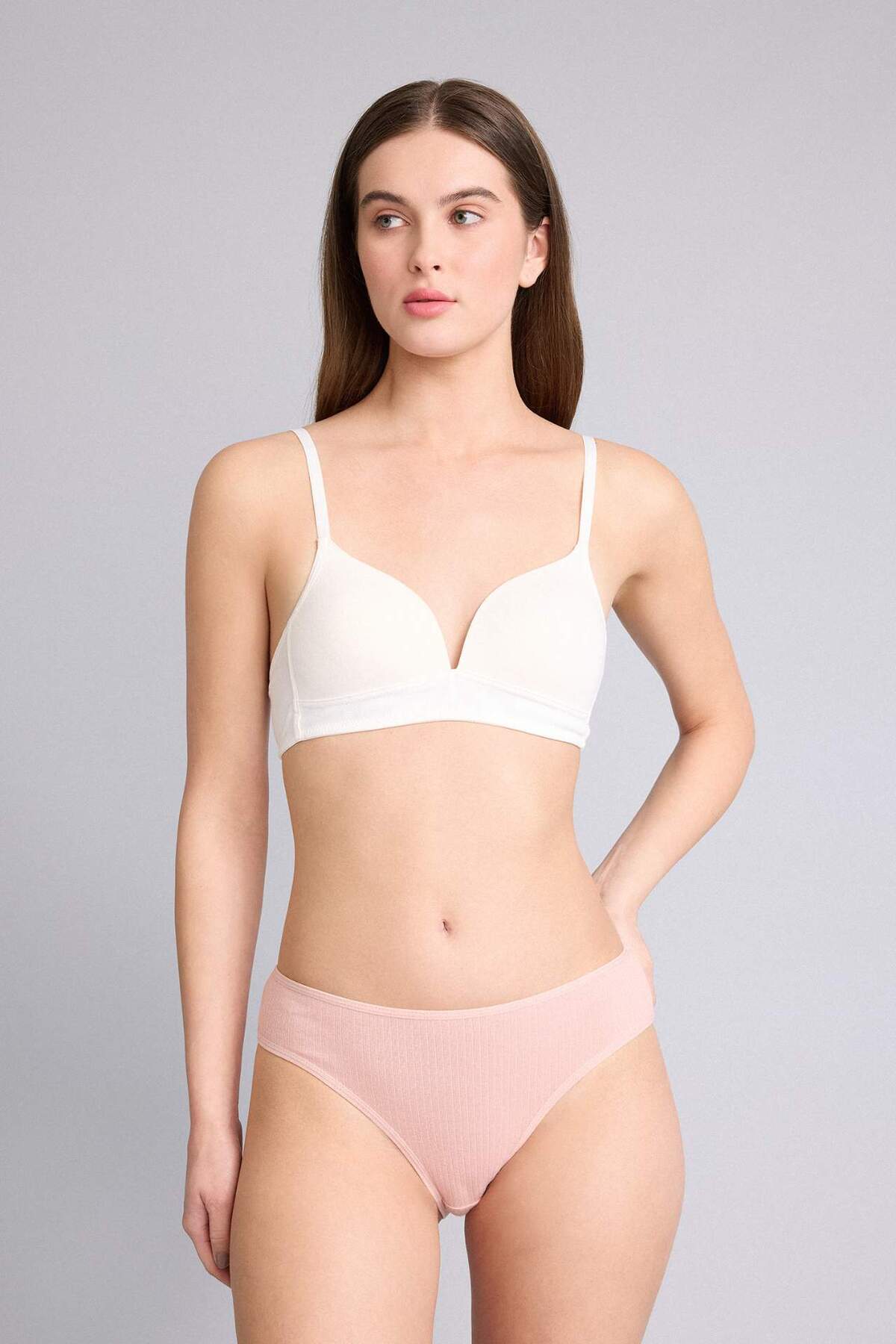 DeFacto Ribana 3’lü Slip Külot H0190AX26SP görsel 6