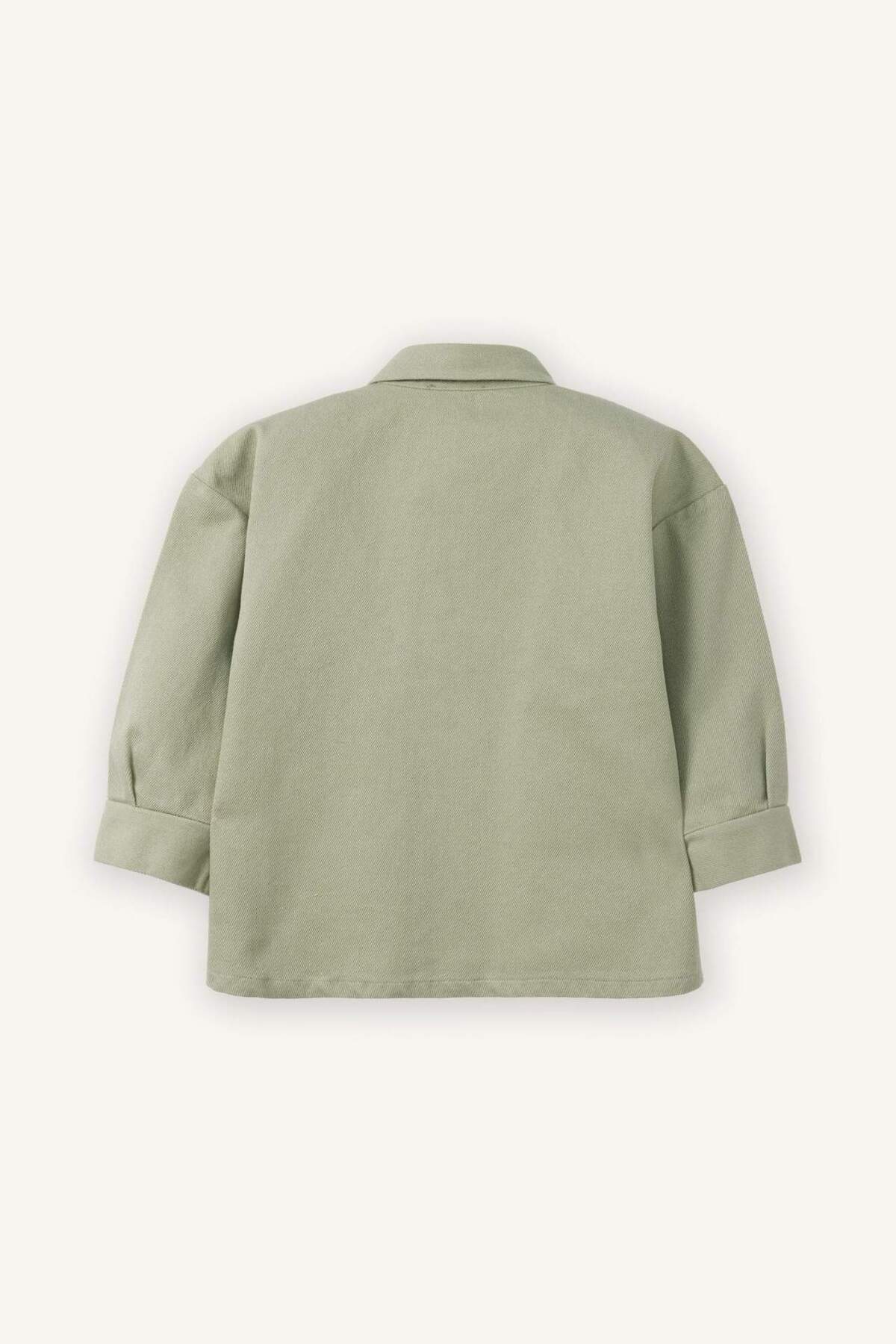 Defacto Gabardin Uzun Kollu Gömlek Erkek Bebek G6614A526SP fotoğrafı 5 (önizleme)