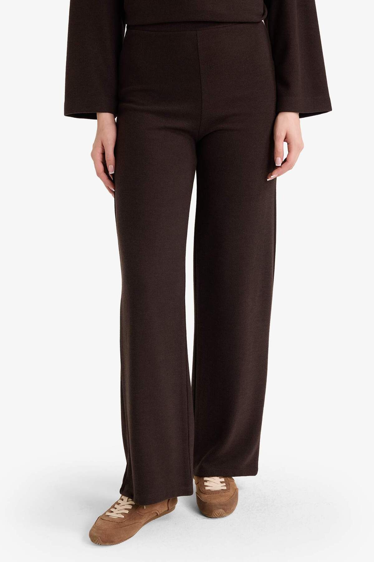 DeFacto Wide Leg Geniş Bol Paça Pantolon G4085AX25WN görsel 3