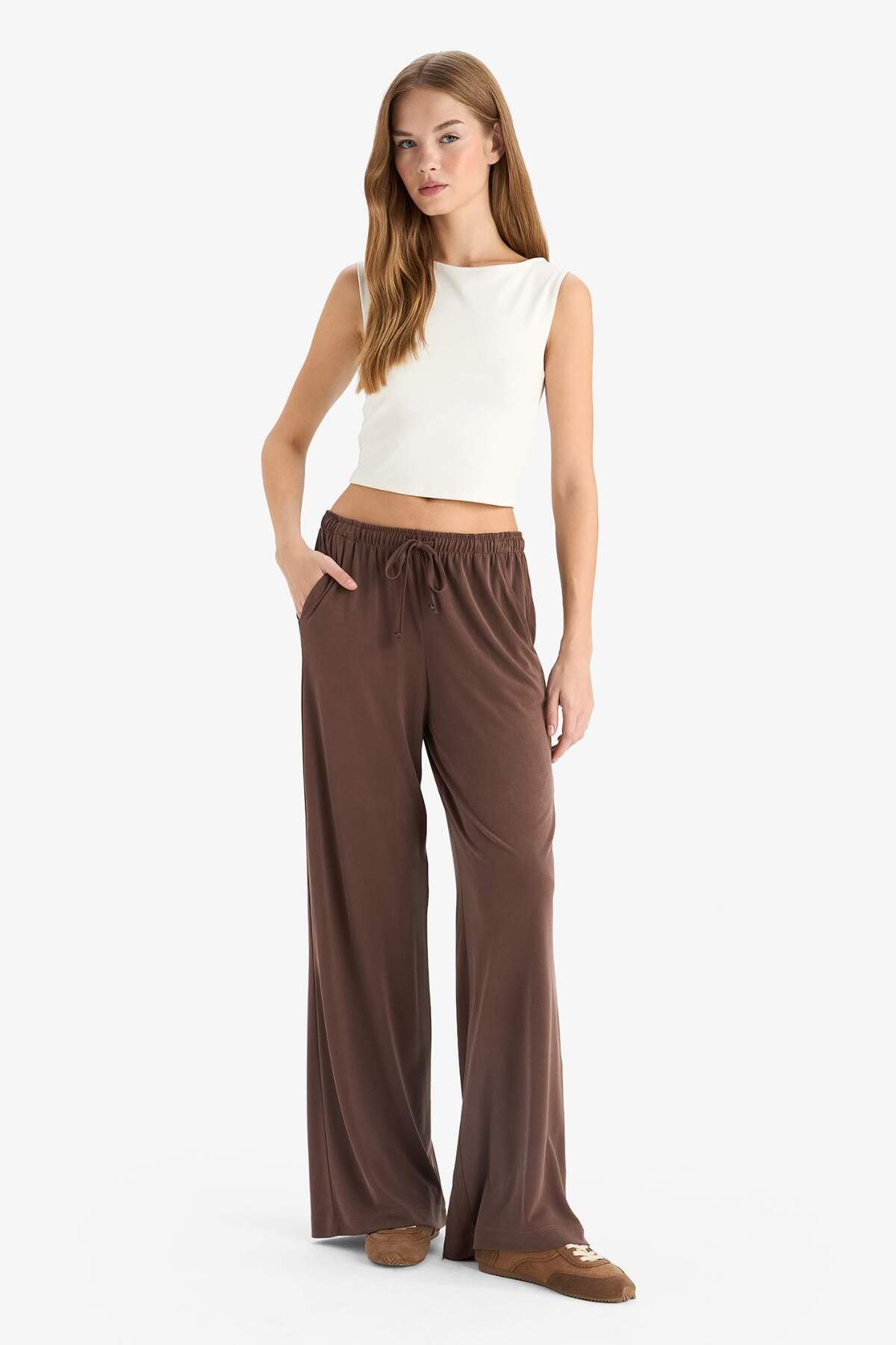 DeFacto Straıght Fit Modal Pantolon G5282AX25WN görsel 2