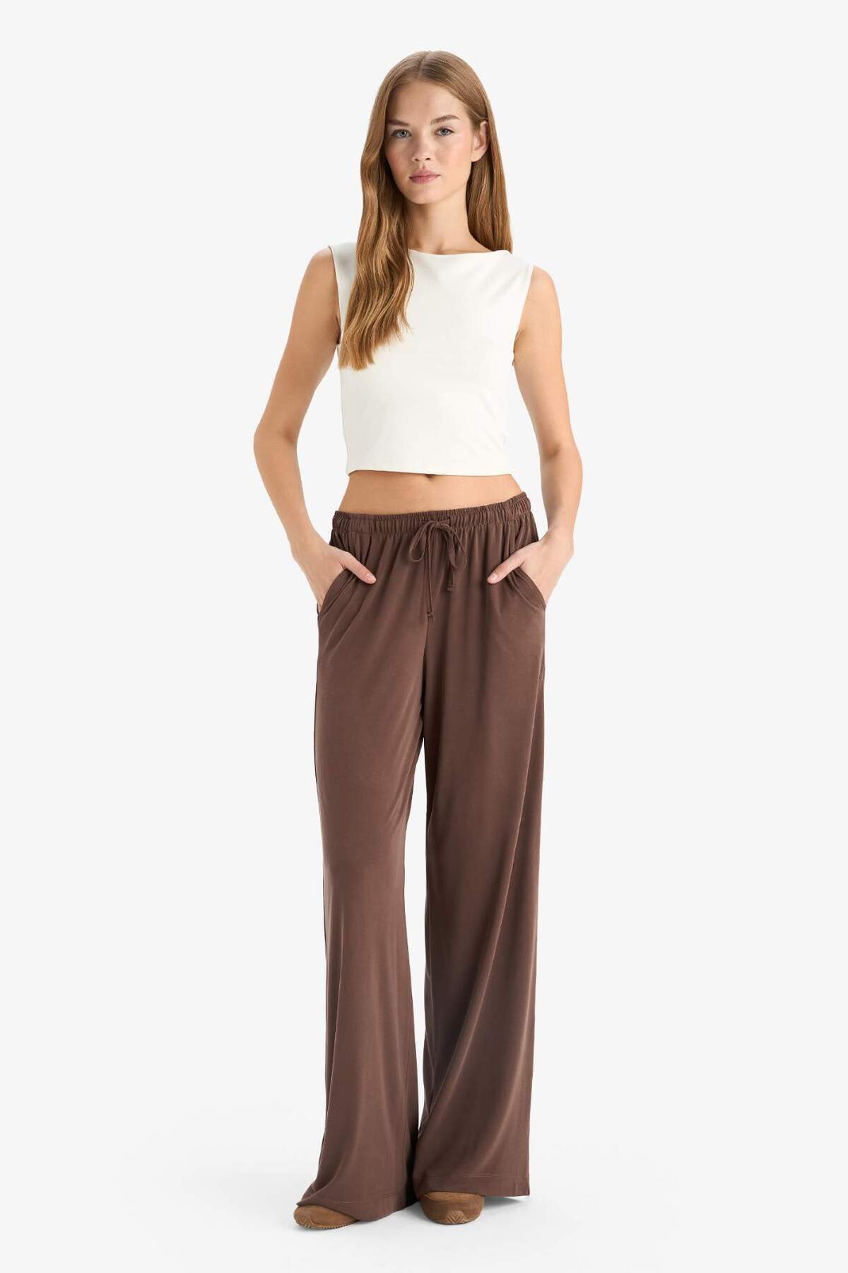 DeFacto Straıght Fit Modal Pantolon G5282AX25WN