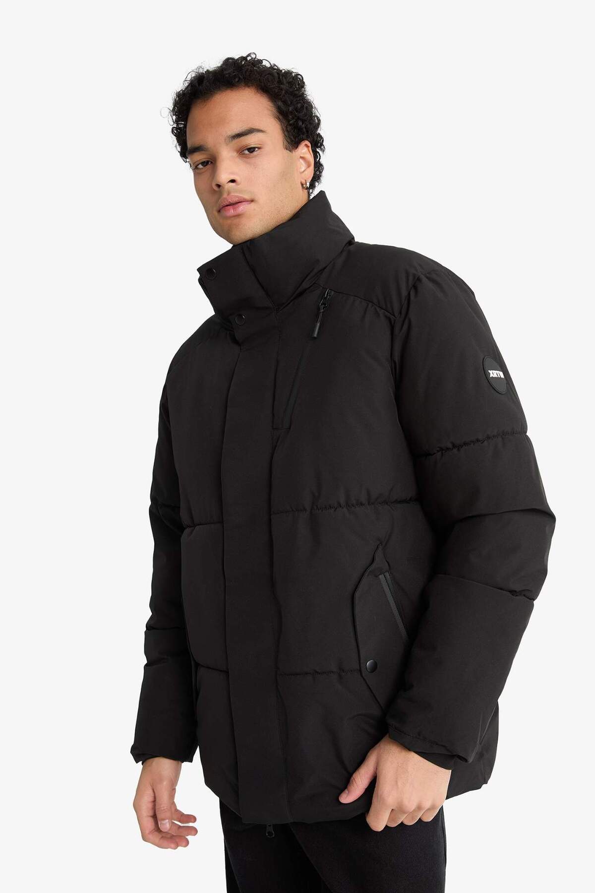 Defacto  Su İtici Fermuarlı Mont F5711AX25WN - Görsel 4