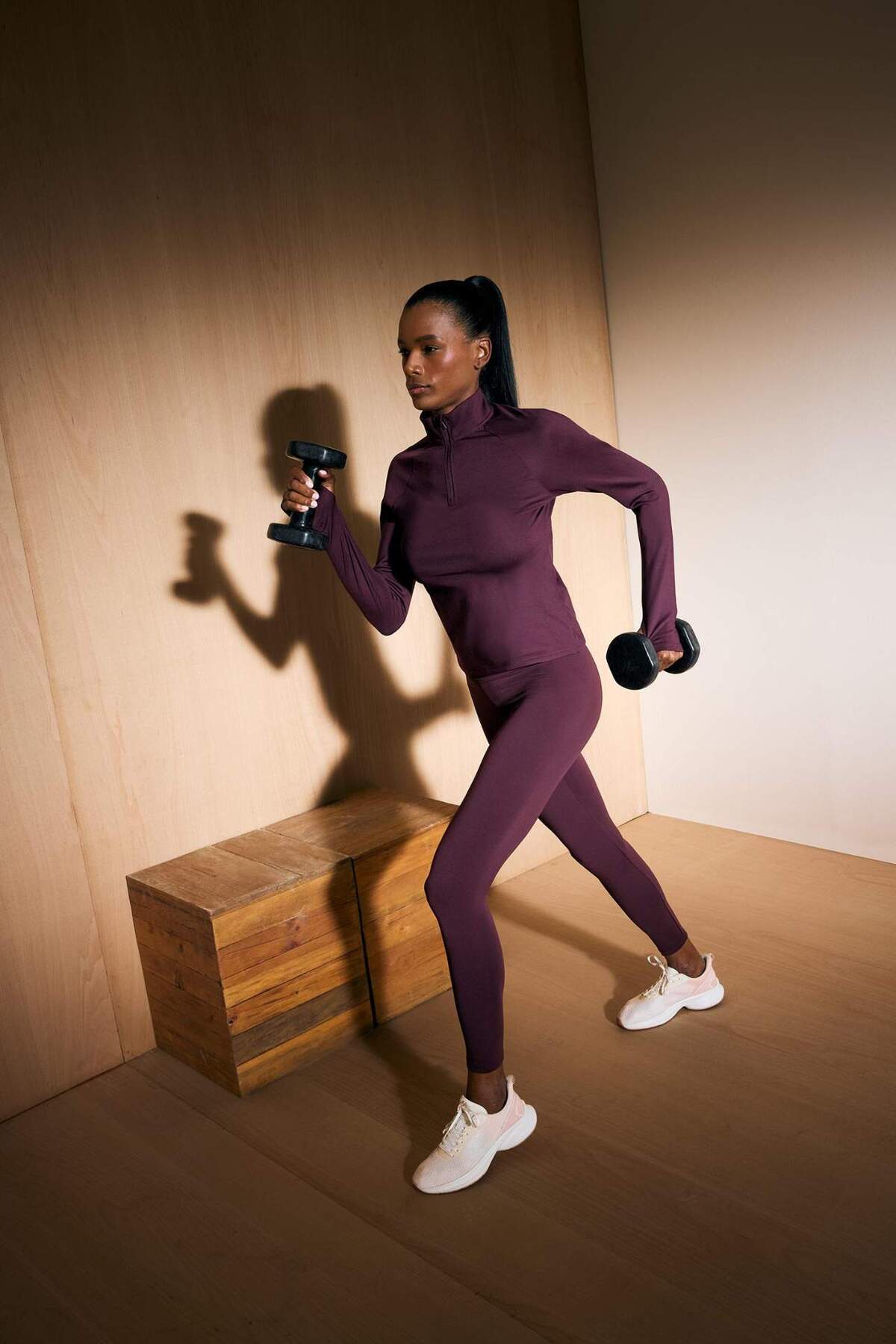 Defacto  Warmtech Toparlayıcı Yüksek Bel İçi Yumuşak Tüylü Beli Saran Basic Düz Sporcu Tayt W8206AZ25AU