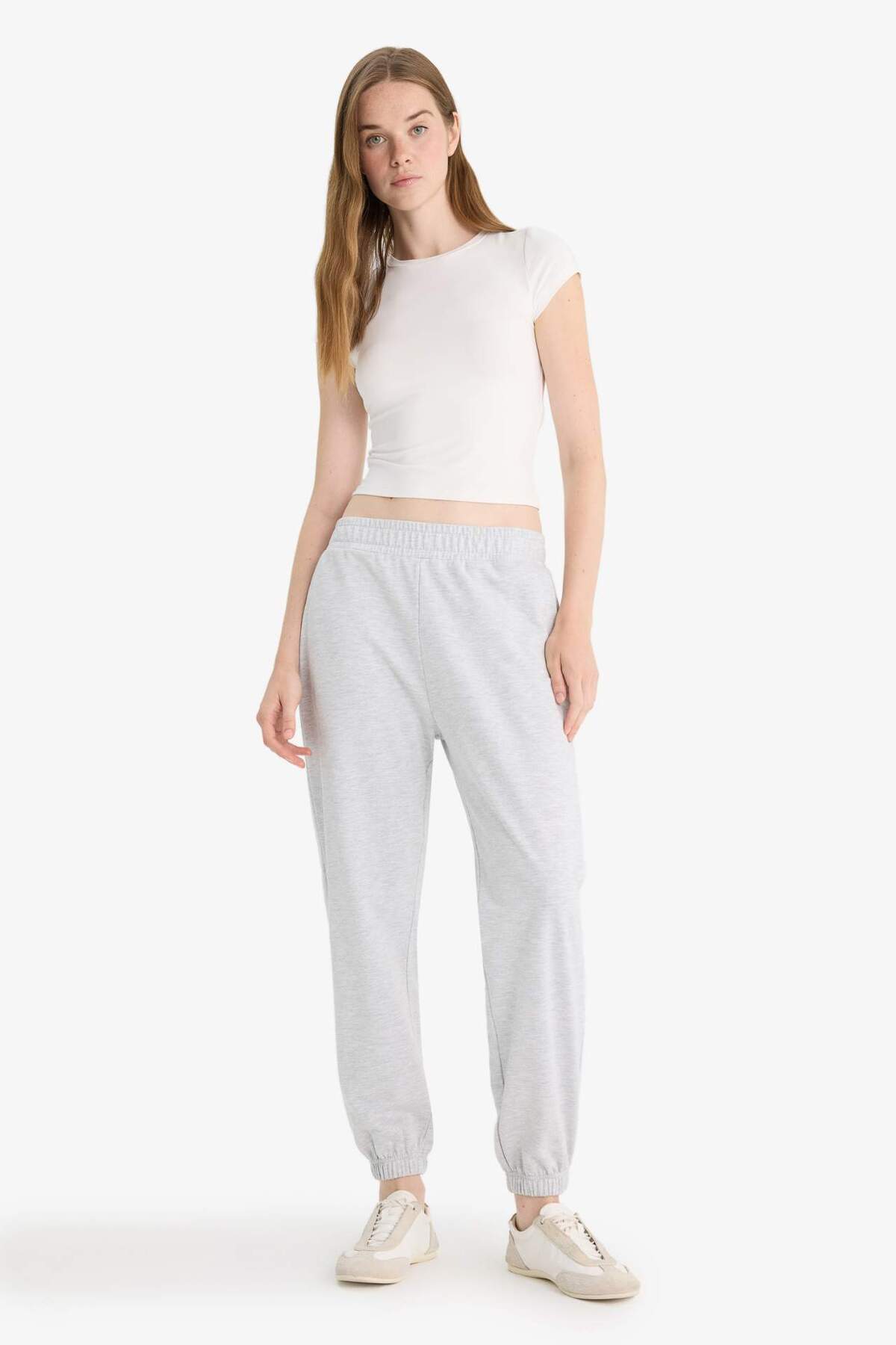 Defacto  Beli Lastikli Jogger Eşofman Altı X5391AZ25WN - Görsel 2