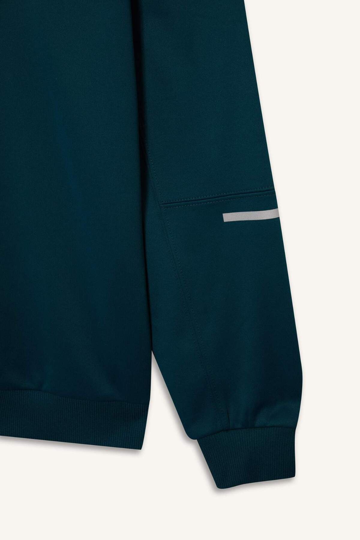 DeFacto Sıcak Tutan Standart Fit Bisiklet Yaka Sporcu Sweatshirt F2379AX25WN görsel 5