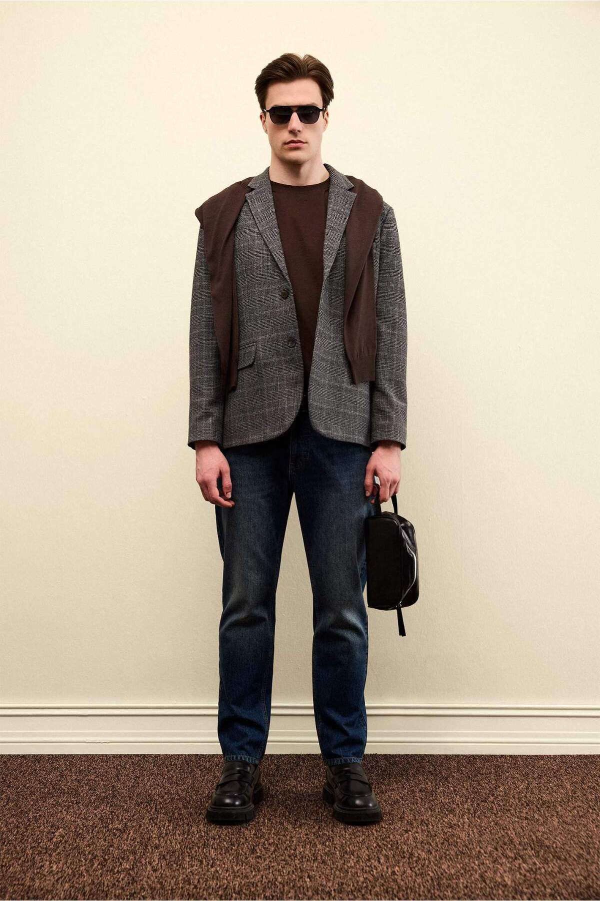 Defacto  Modern Fıt Blazer Ceket F7673AX25AU - Görsel 2